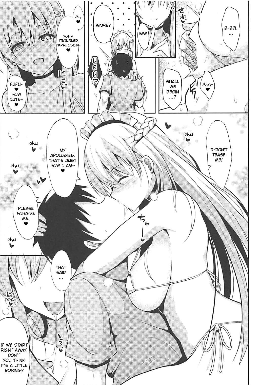 Abuse Belfast to Kekkon Shoya | Wedding Night with Belfast - Azur lane Longhair - Page 6