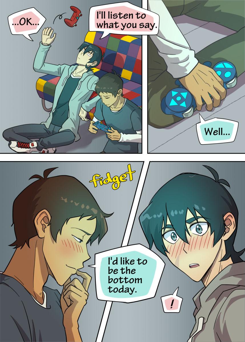 Gay Cumjerkingoff Top Keith x Bottom Lance - Voltron Tinytits - Page 3