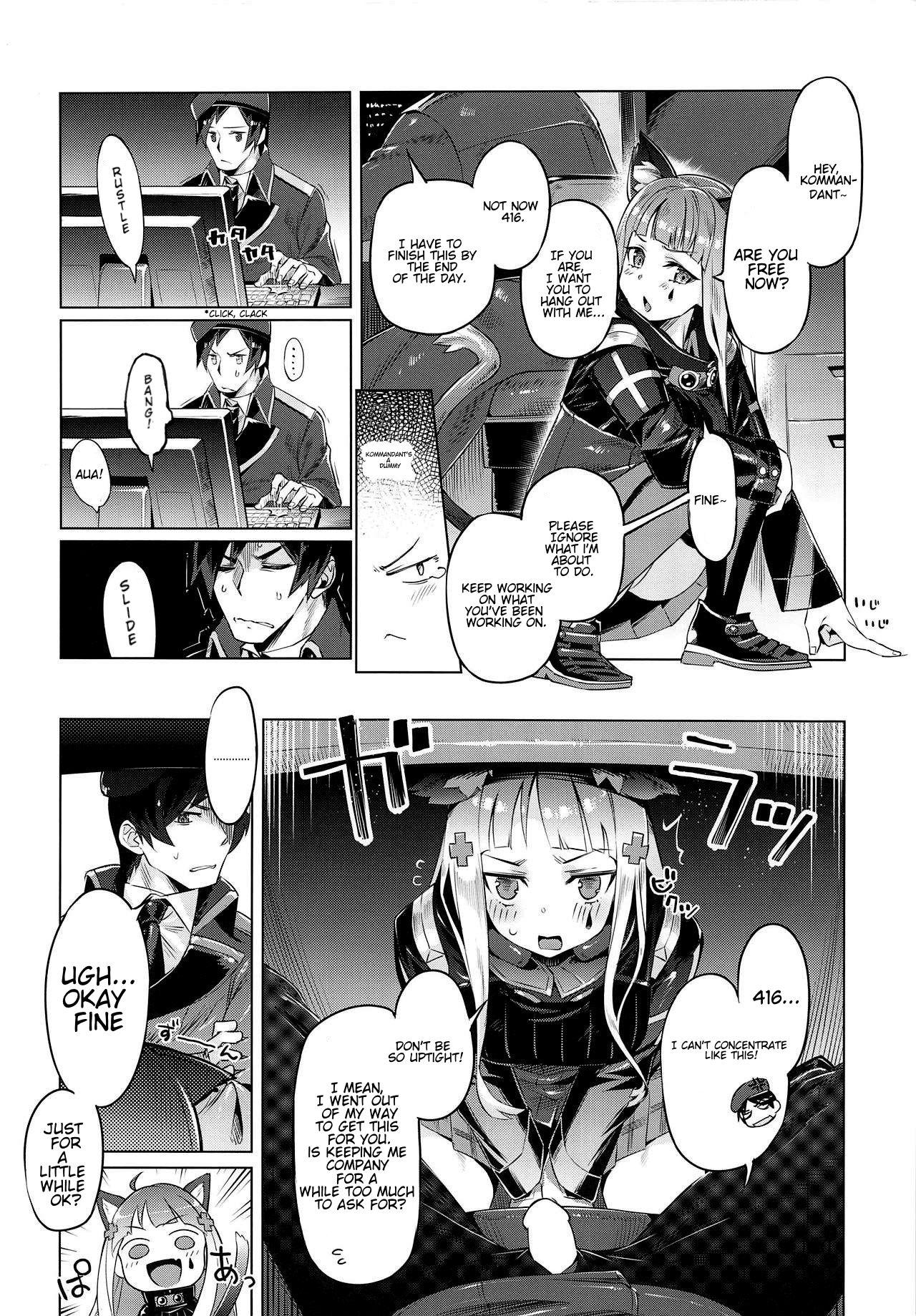 Assfingering Nekomimi Attachment - Girls frontline Humiliation Pov - Page 3