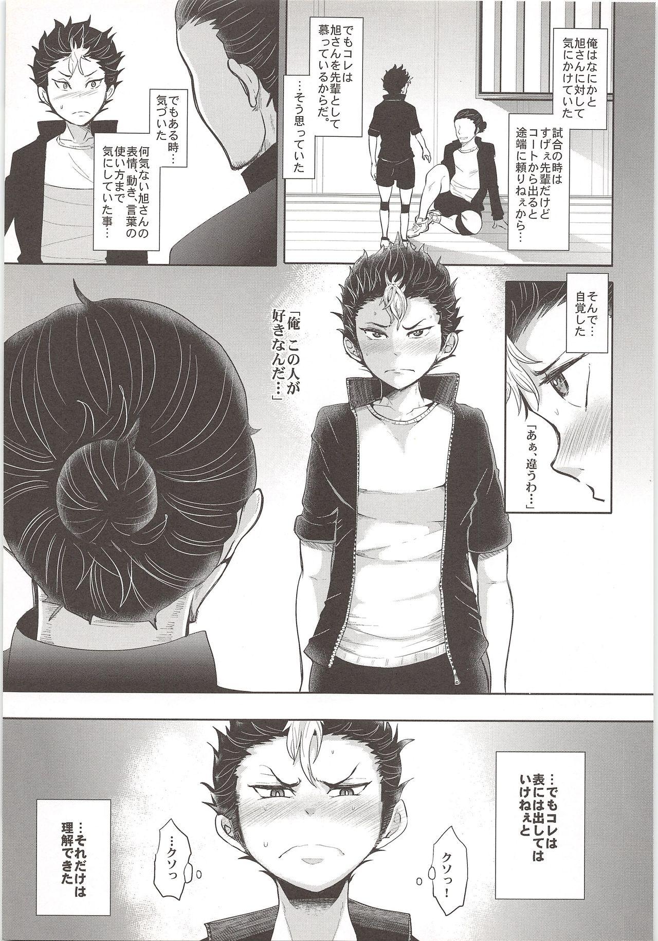 Gay Ass Fucking Nayamigoto - Haikyuu Home - Page 4