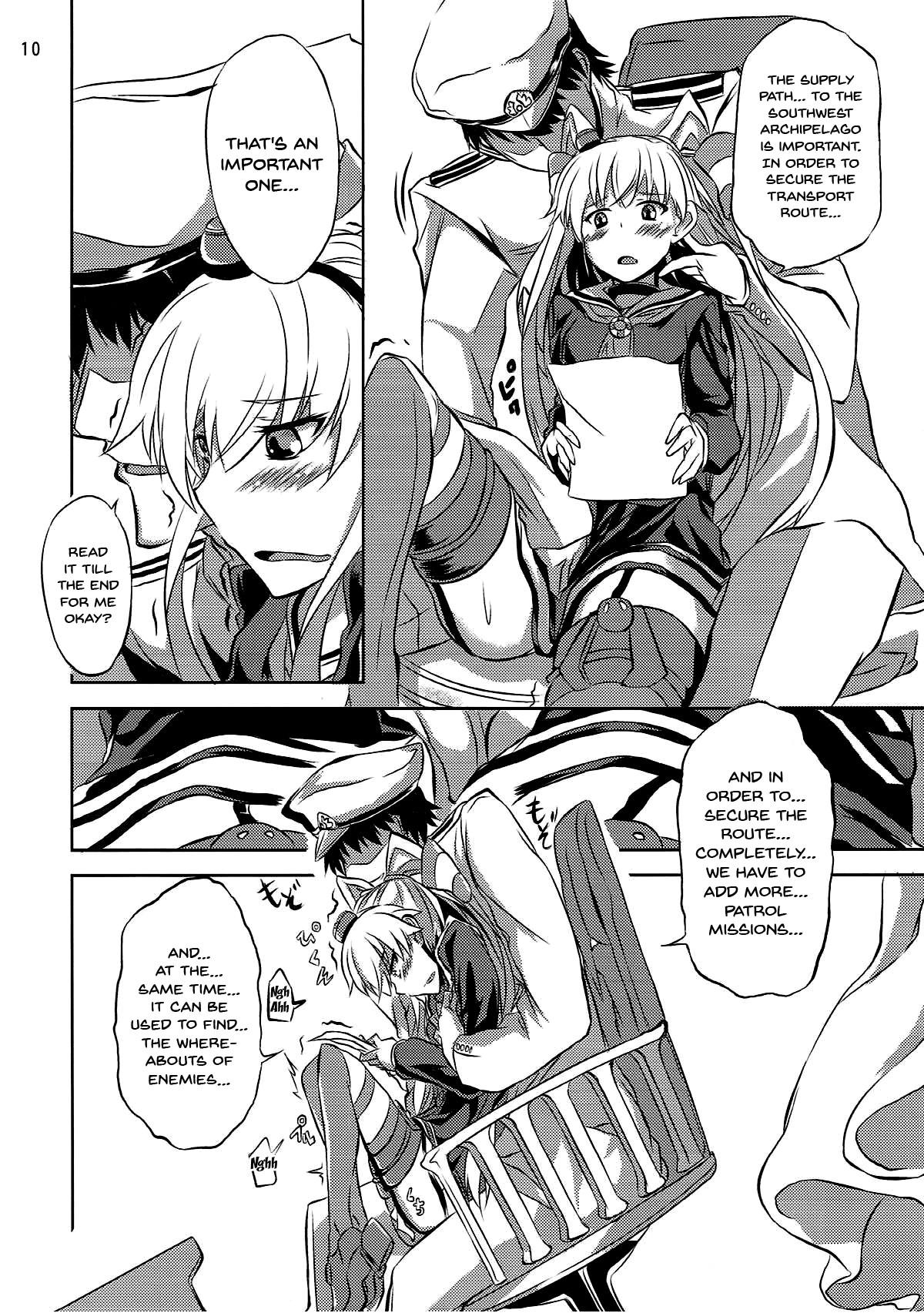 Gangbang Ama Amatsukaze | Sweet Amatsukaze - Kantai collection Throat - Page 11