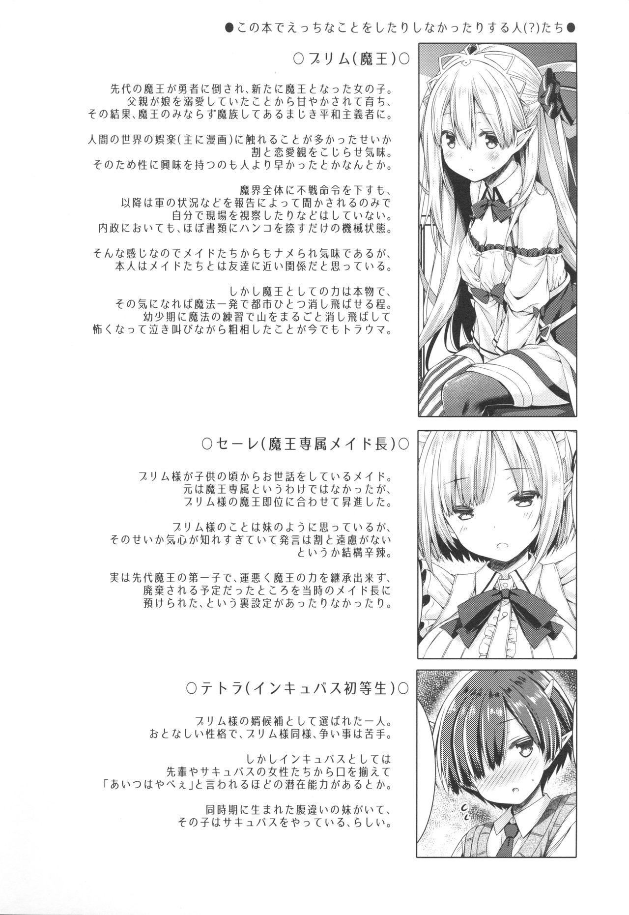 Hot Cunt Maou-sama o Taosu no ni Yuusha mo Seiken mo Irimasen. - Original Homo - Page 3