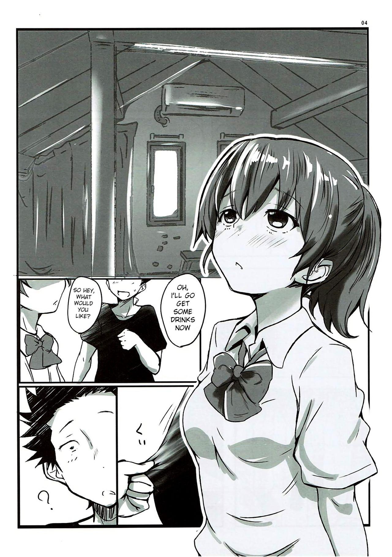 Double Blowjob Shimai no Koe - Koe no katachi Fetiche - Page 3