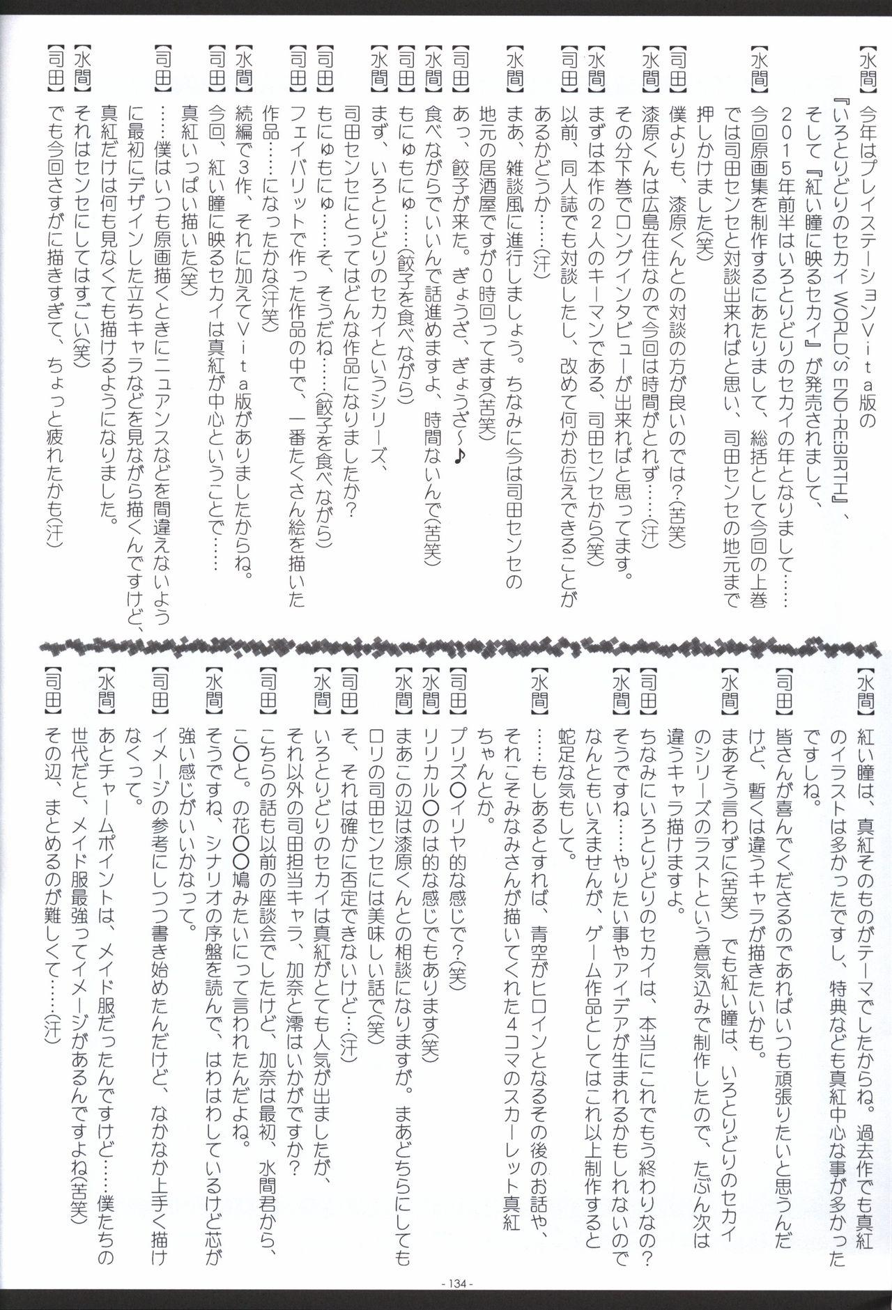 Irotoridori no Sekai COMPLETE ARTWORKS FIRST VOLUME 132