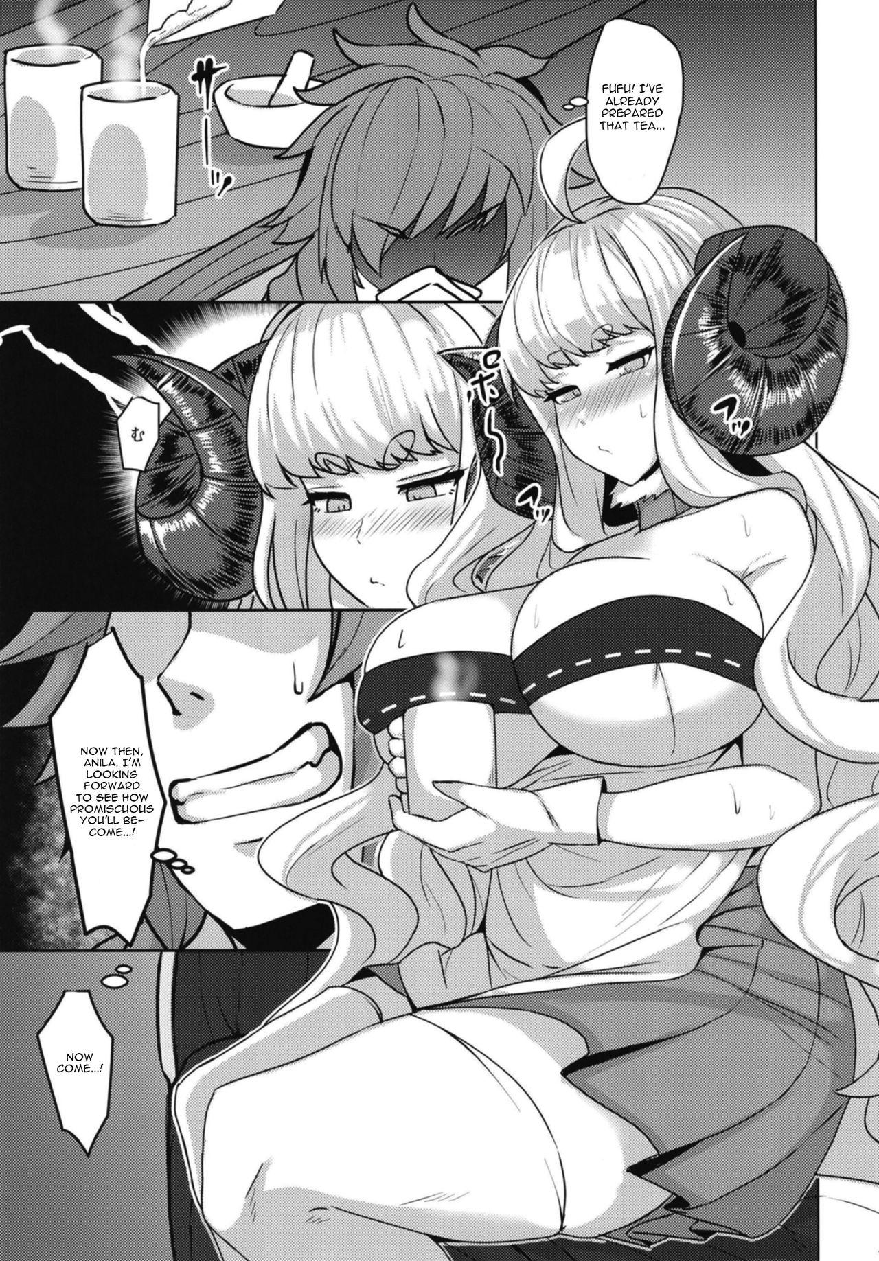 Cum Swallow Anira Sakari - Granblue fantasy Hogtied - Page 5