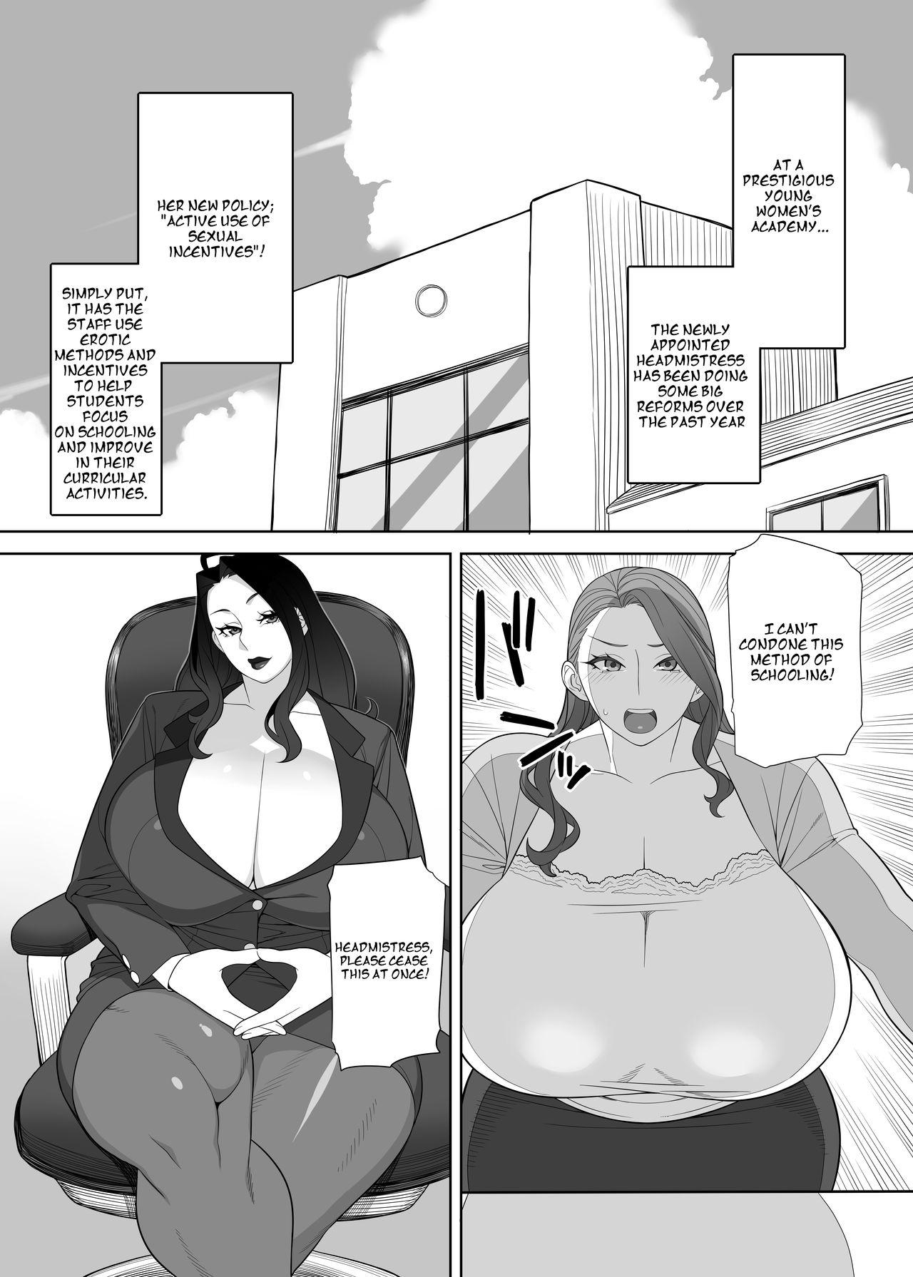 Highschool Bakunyuu Mama wa Gakuenchou no Onna | Busty Lewd Mother is the Principle's Woman - Original Hardsex - Page 2