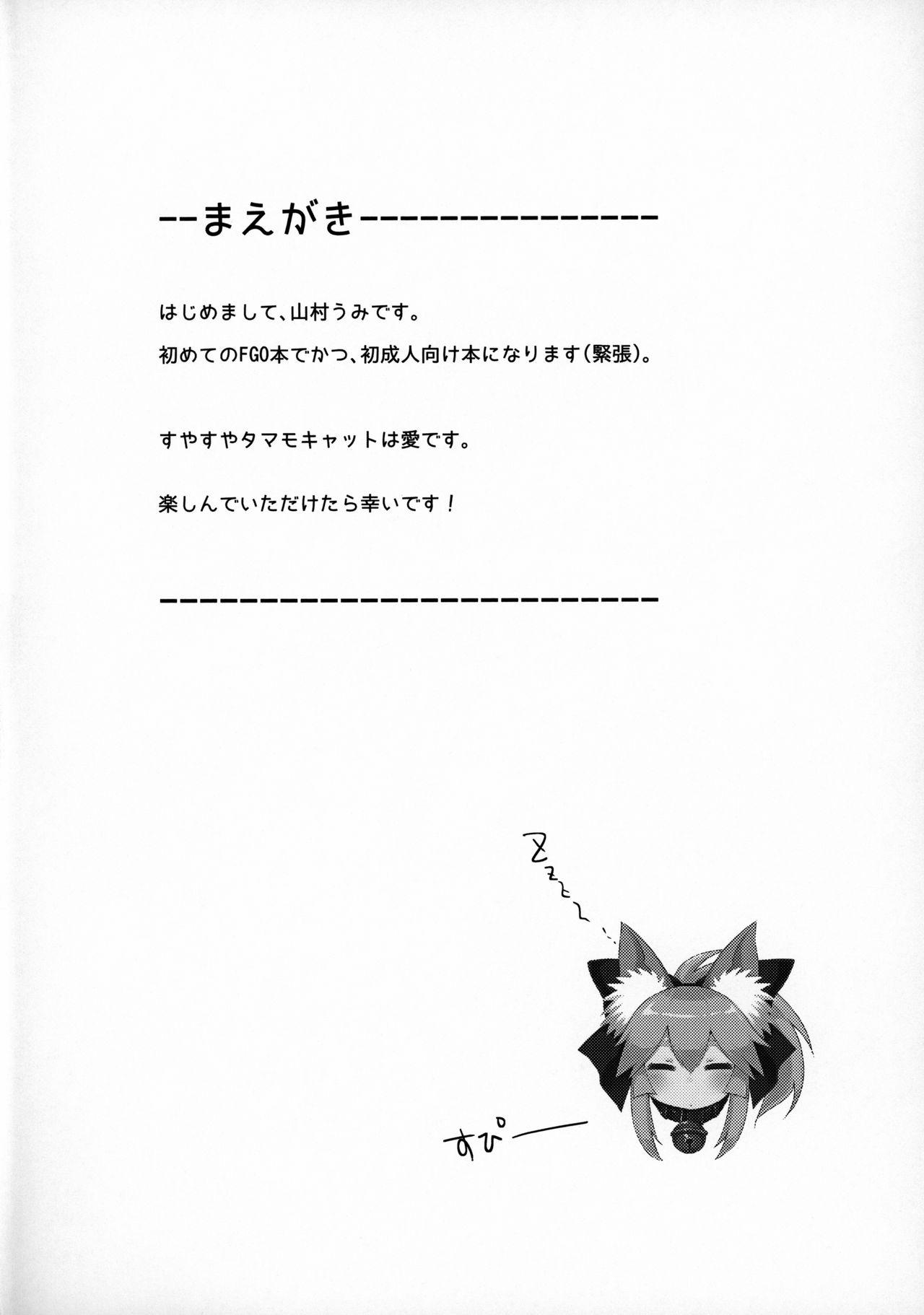 Rabo Muboubi Suimin Tamamo Cat - Fate grand order Bed - Page 3