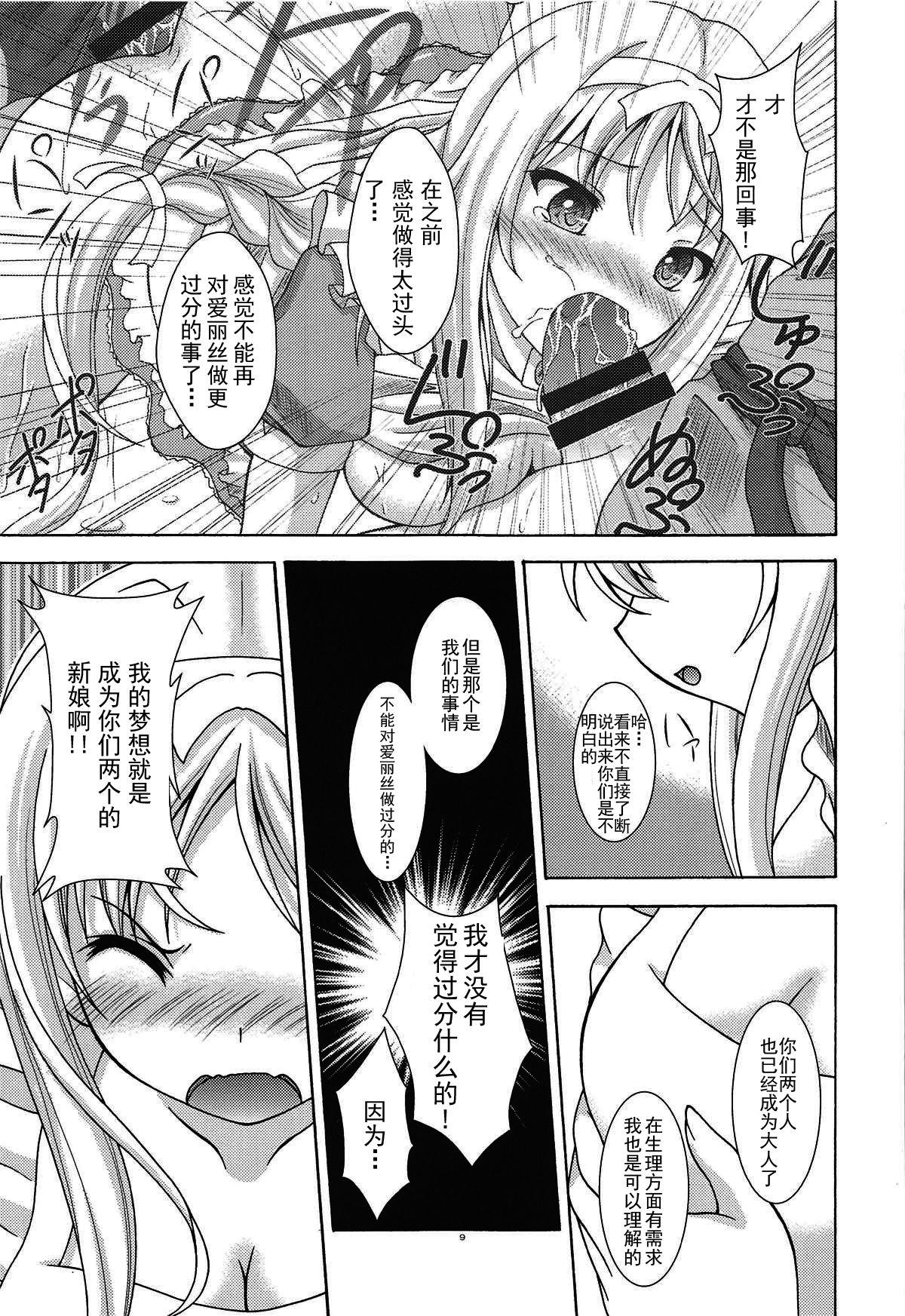 Masturbates Yume no Kuni no Alice - Sword art online Online - Page 8