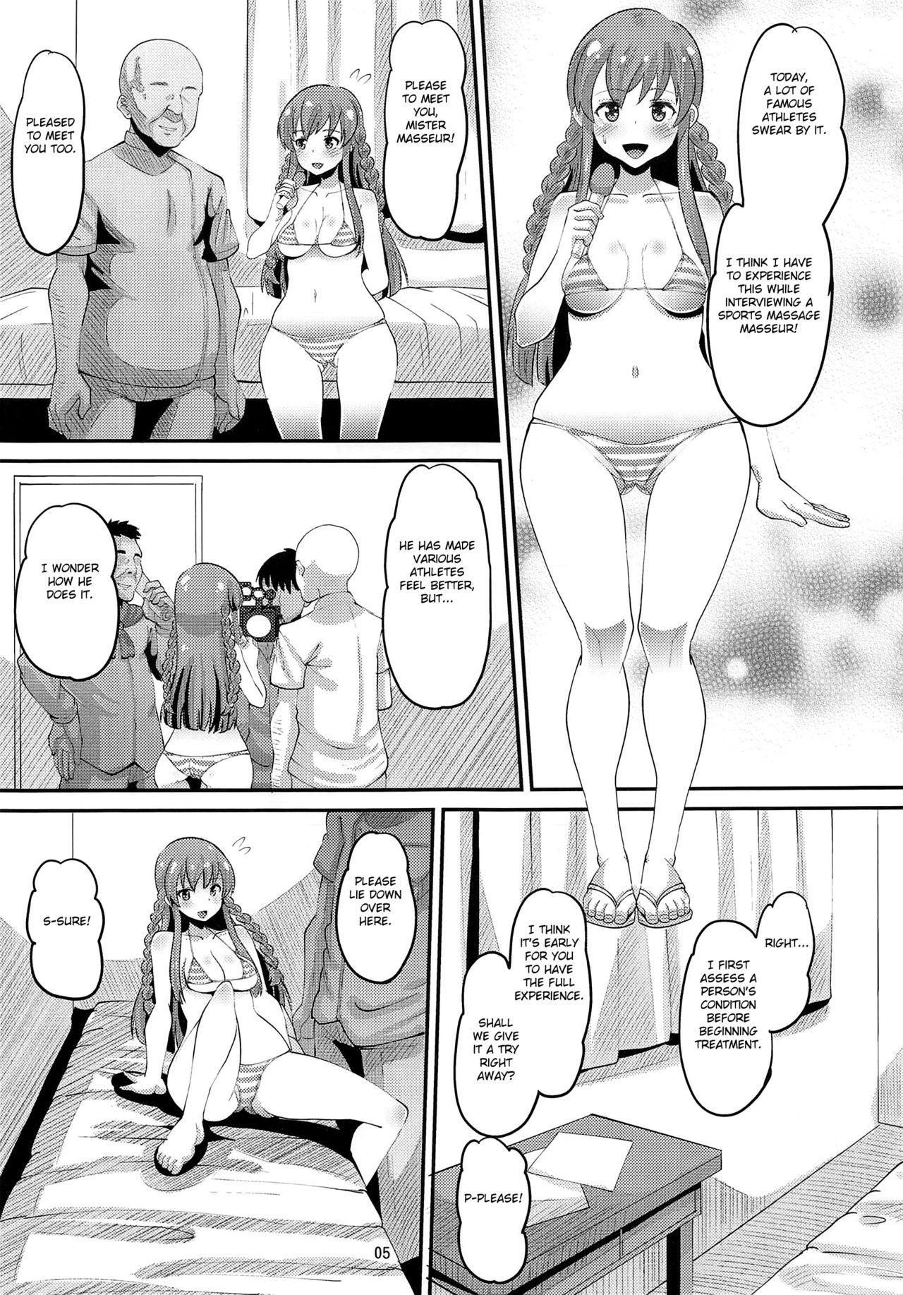 Hot Naked Girl Kousaka Umi Kyousei Sports Massage - The idolmaster Cumshot - Page 4