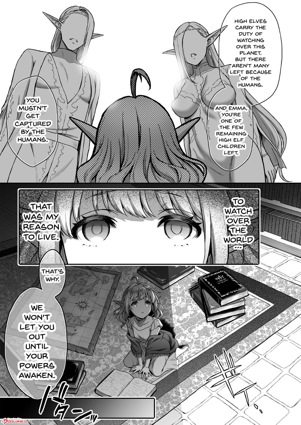 Free Amatuer Tasogare no Shou Elf 4 | Twilight's Prostitute Elf 4 - Original Arab - Page 3