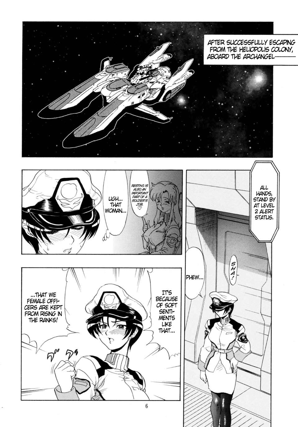 Amateurs Murrue to Natarle | Murrue and Natarle - Gundam seed 18 Year Old Porn - Page 6