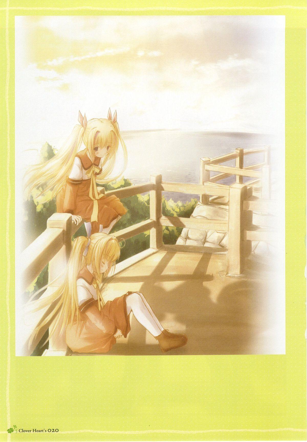 clover heart's visual fan book 21