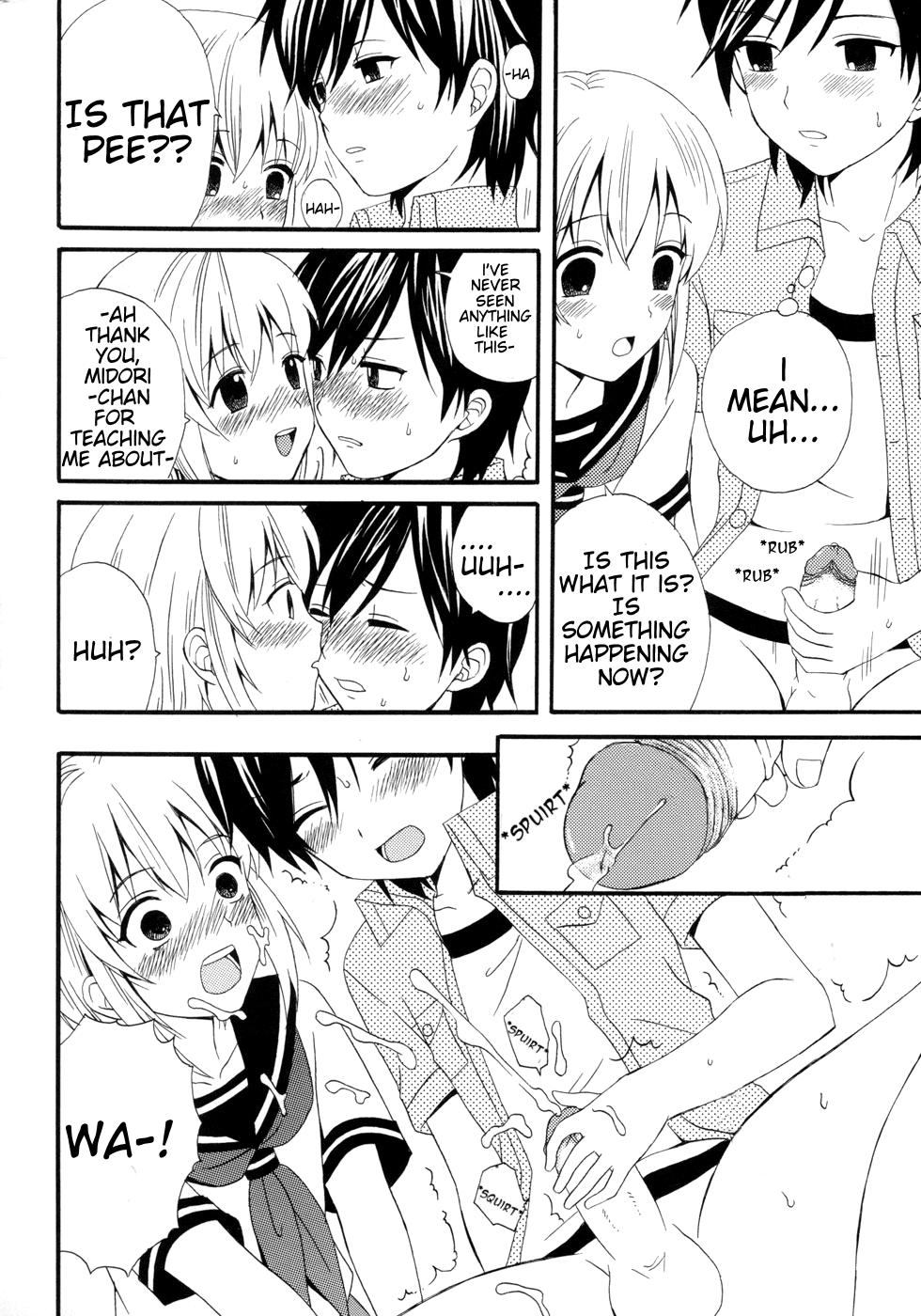 Follando Teach Me! Midori-chan! Pene - Page 8