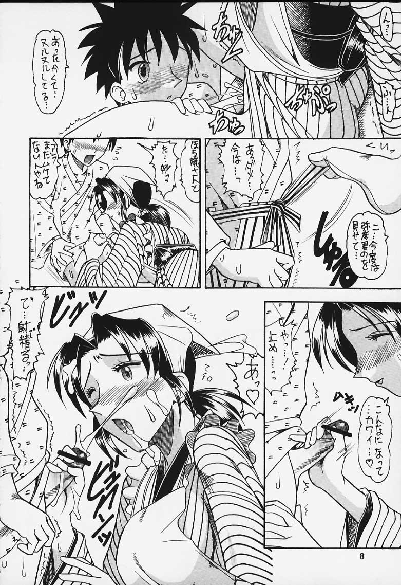 Jock Shuukan Shounen Jump Hon - Rurouni kenshin Wet Pussy - Page 7