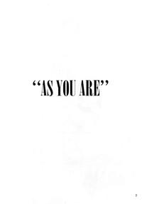 "As You Are" 2