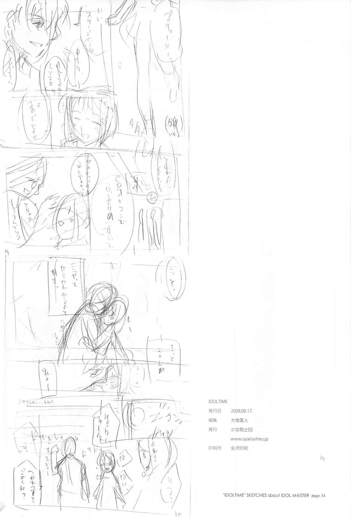 Throat Fuck IDOLTIME featuring YUKIHO HAGIWARA - The idolmaster Brazzers - Page 33