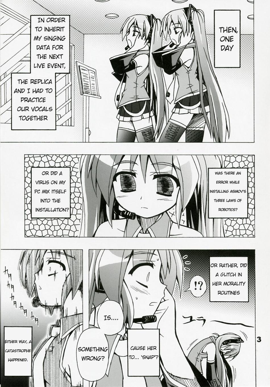 Punished Furubokko Myself - Vocaloid Lesbian Sex - Page 4