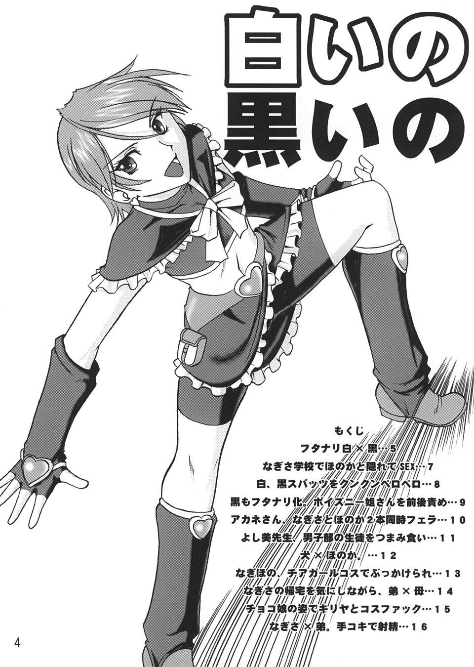 Free Blowjob SEMEDAIN G WORKS vol.22 - Shiroi no Kuroi no - Pretty cure Underwear - Page 3