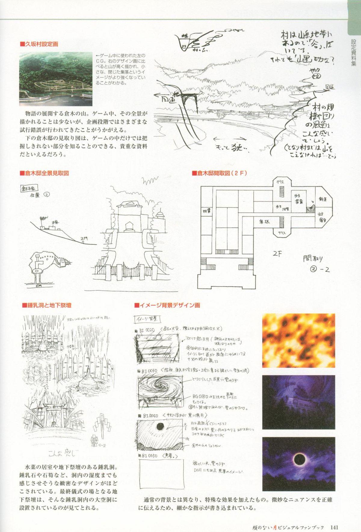 Kao no Nai Tsuki Visual Fanbook 141