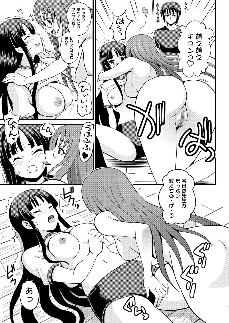 Kinky Mio Bloomer - K-on Tongue - Page 9