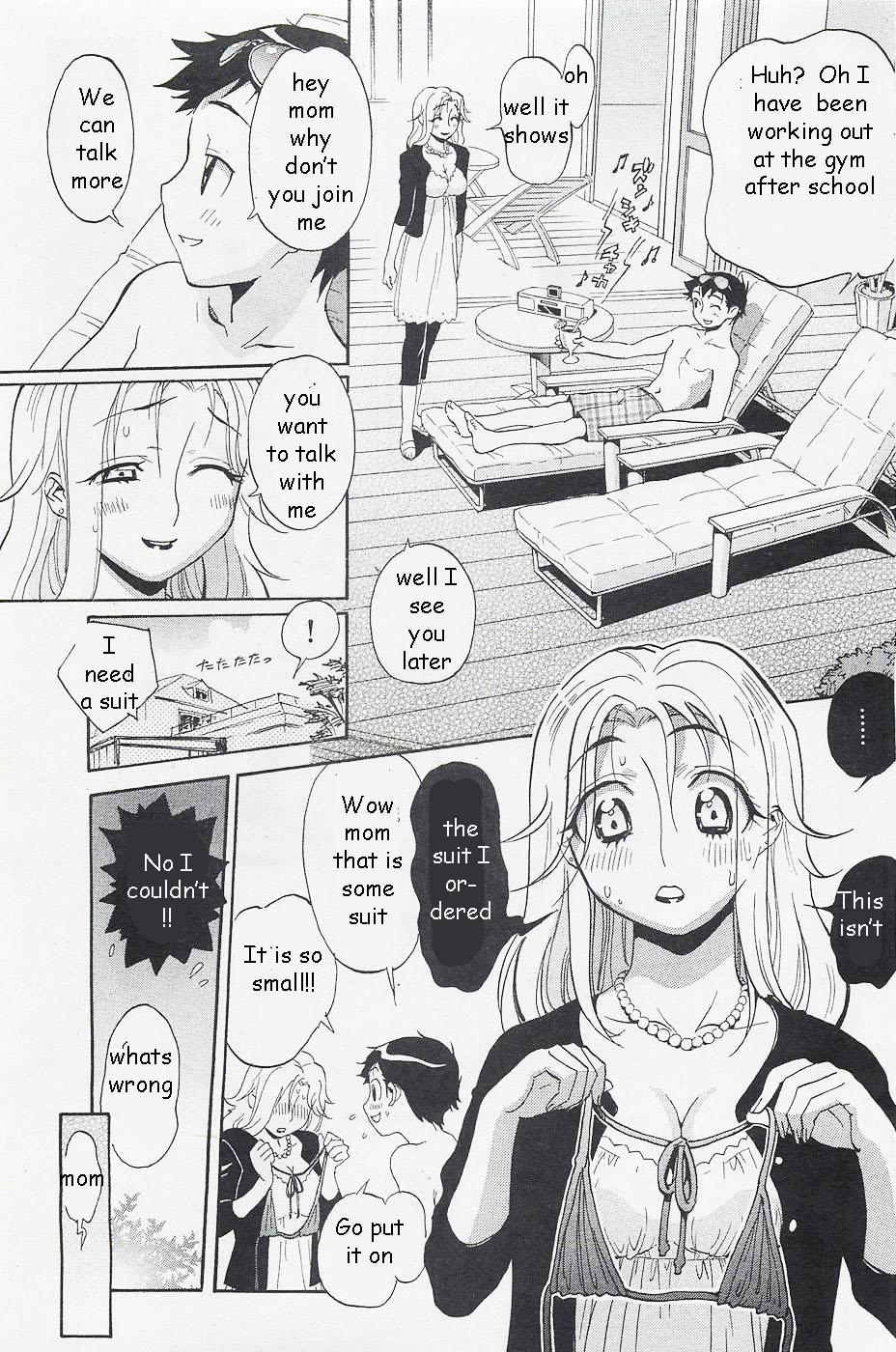 Lolicon Tanning with Mom Gay Youngmen - Page 3