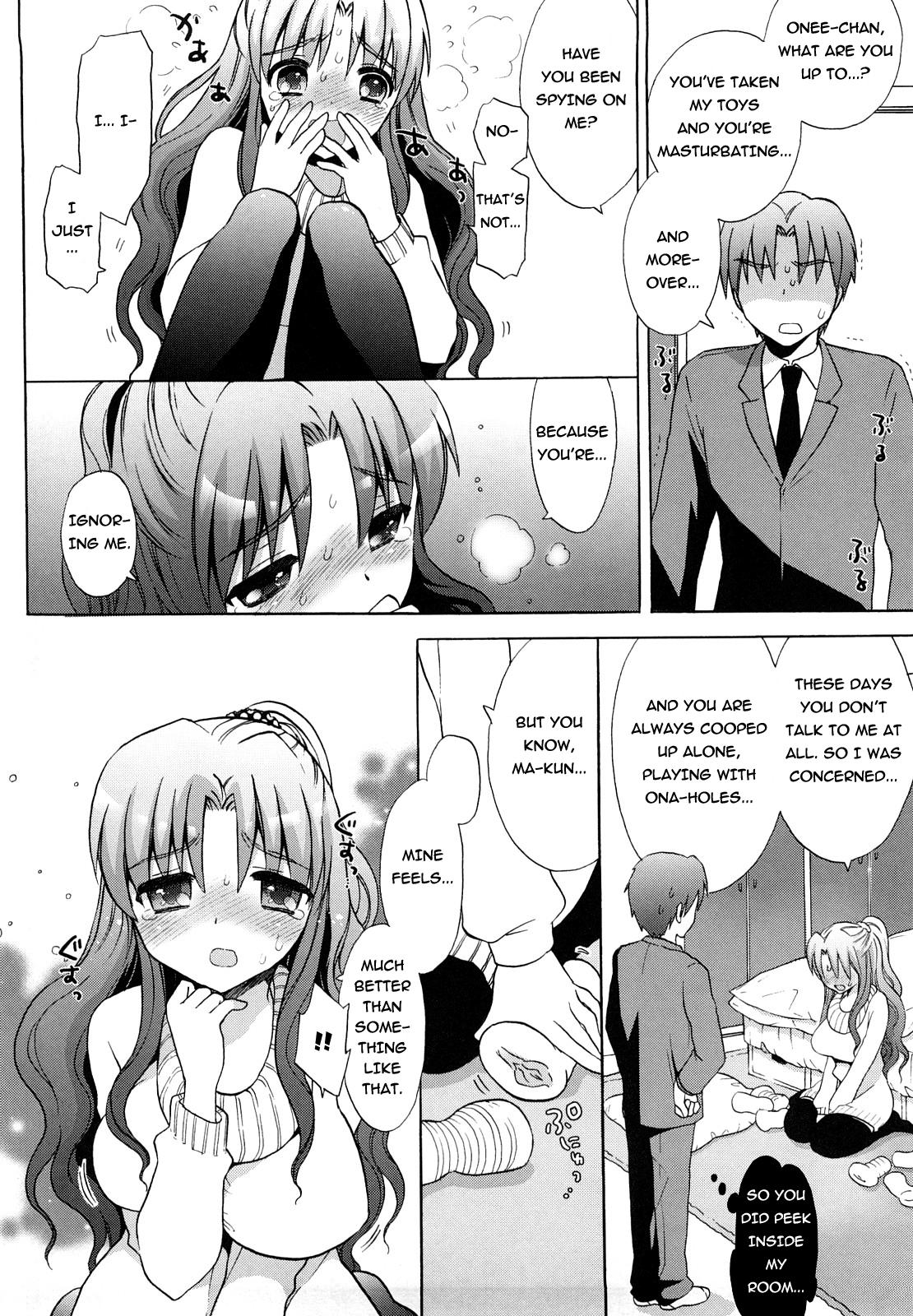 Buttfucking [Mozuya Murasaki] Nee-chan vs XXX - Sister vs Masturbation hall?! (Ecchi na Koto Shiyo...) [English] =TV= Hot Whores - Page 6