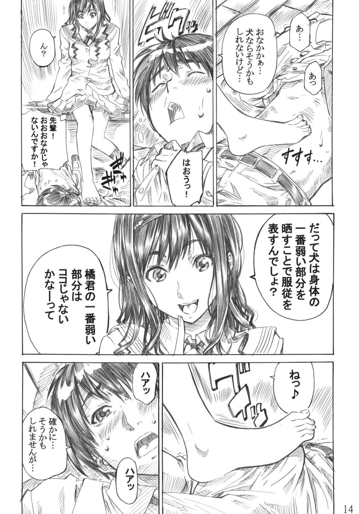 Guys Kimi wa Docchi ni Fumaretai? - Amagami Anal Gape - Page 13
