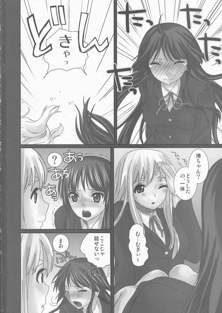 Free Fucking LOVE K-ON! no Hon - K-on Blackmail - Page 4