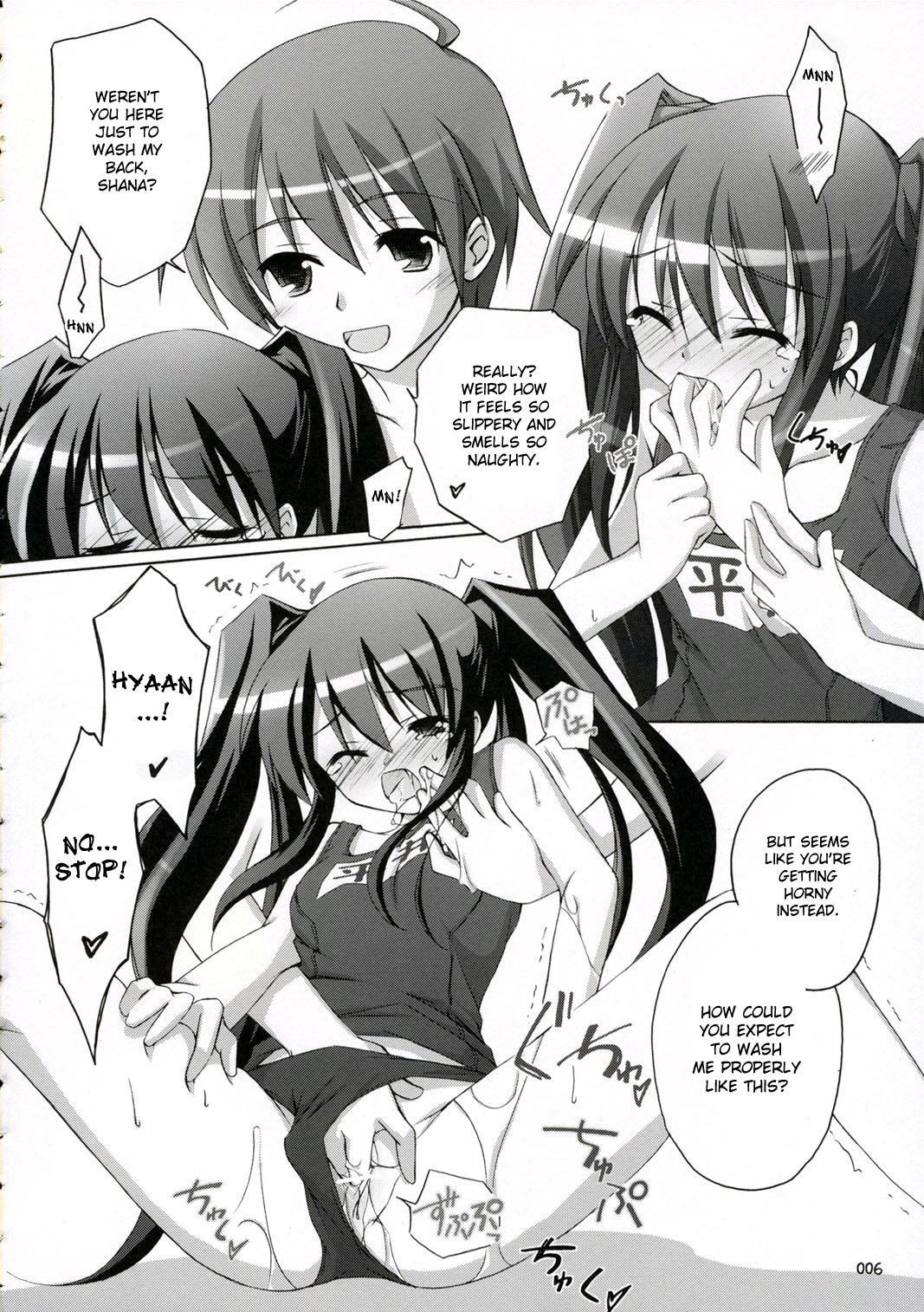 Cfnm Ofuro no Omocha - Shakugan no shana Brazil - Page 5