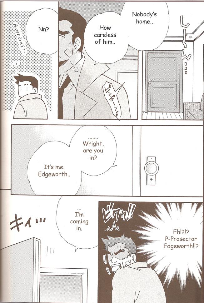 Peitos Self Happiness - Ace attorney Gay Gangbang - Page 4