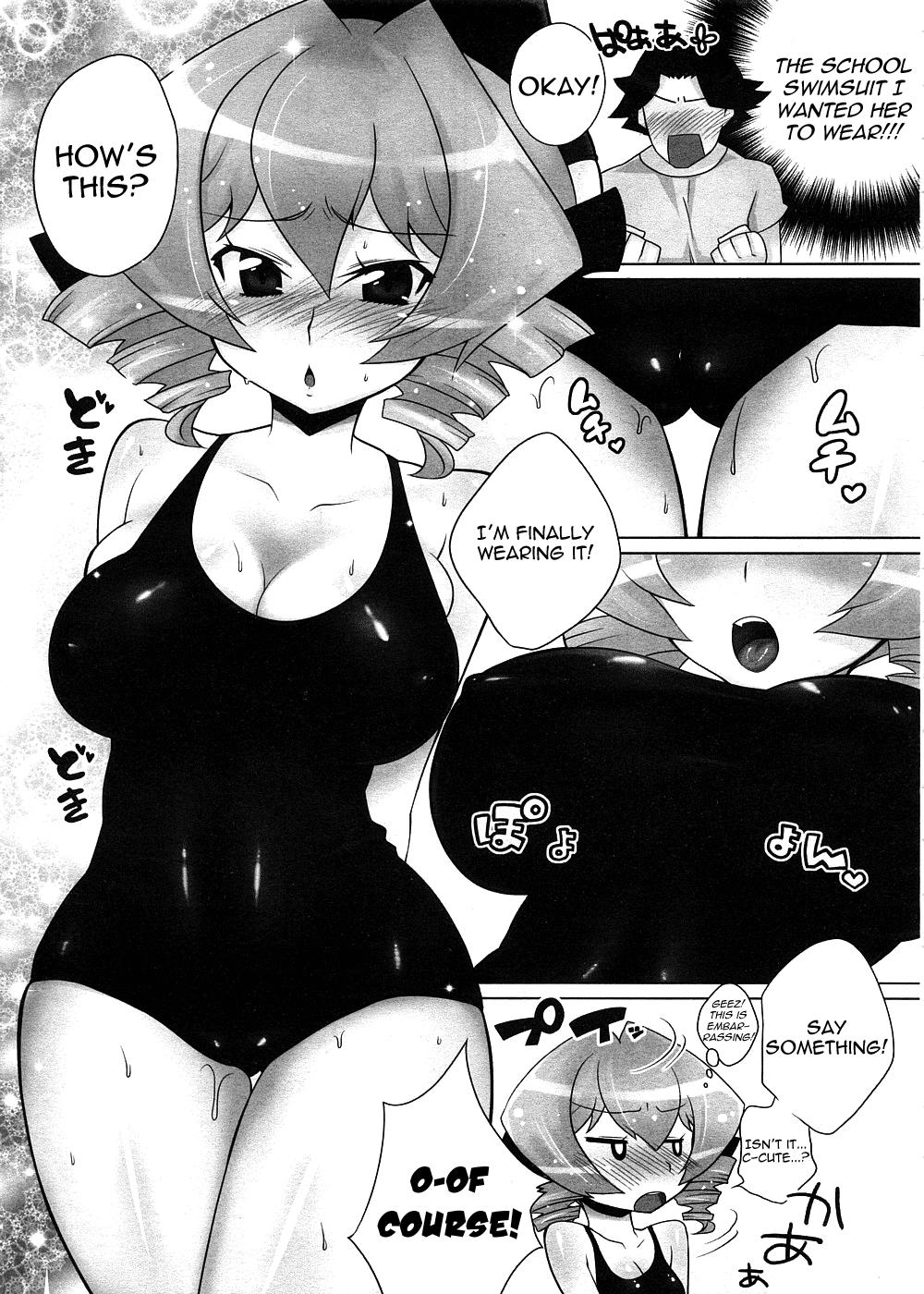 Teenage Porn Tsundere School Mizugi | Tsundere School Swimsuit Girl - Page 7