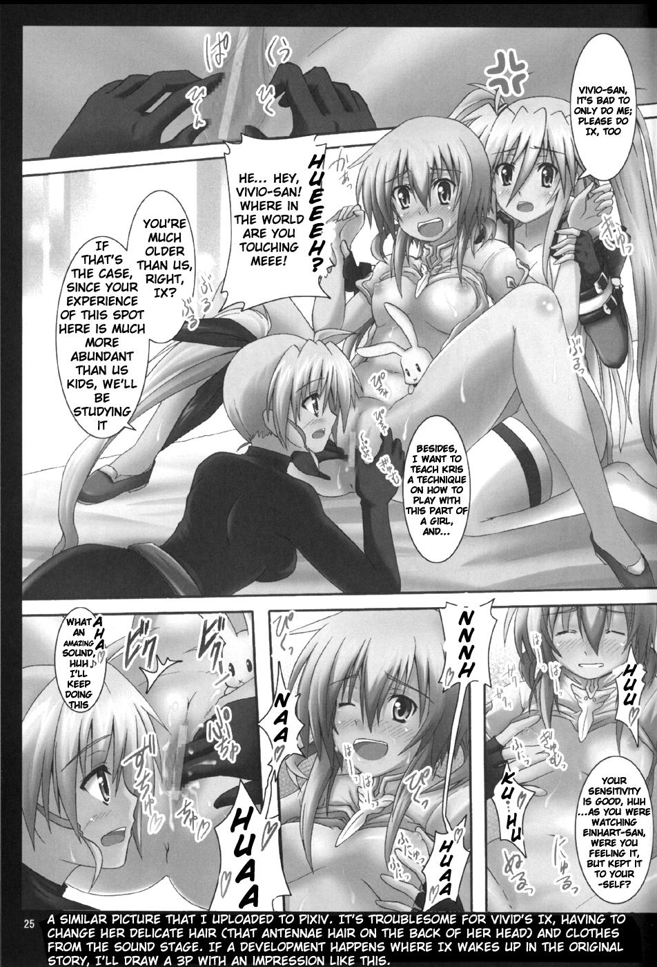 Young Old Seiou-sama no ViVid na Itazura - Mahou shoujo lyrical nanoha Esposa - Page 22