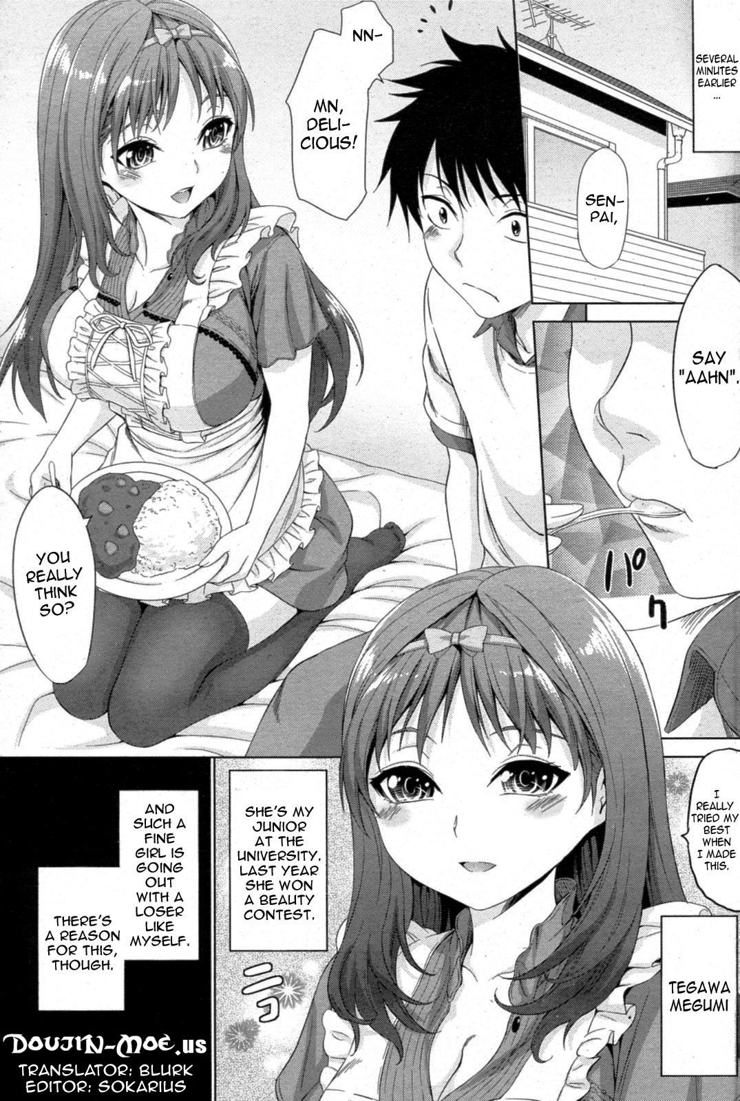 Pussy To Mouth Cho-hatsu Apron Assfingering - Page 7