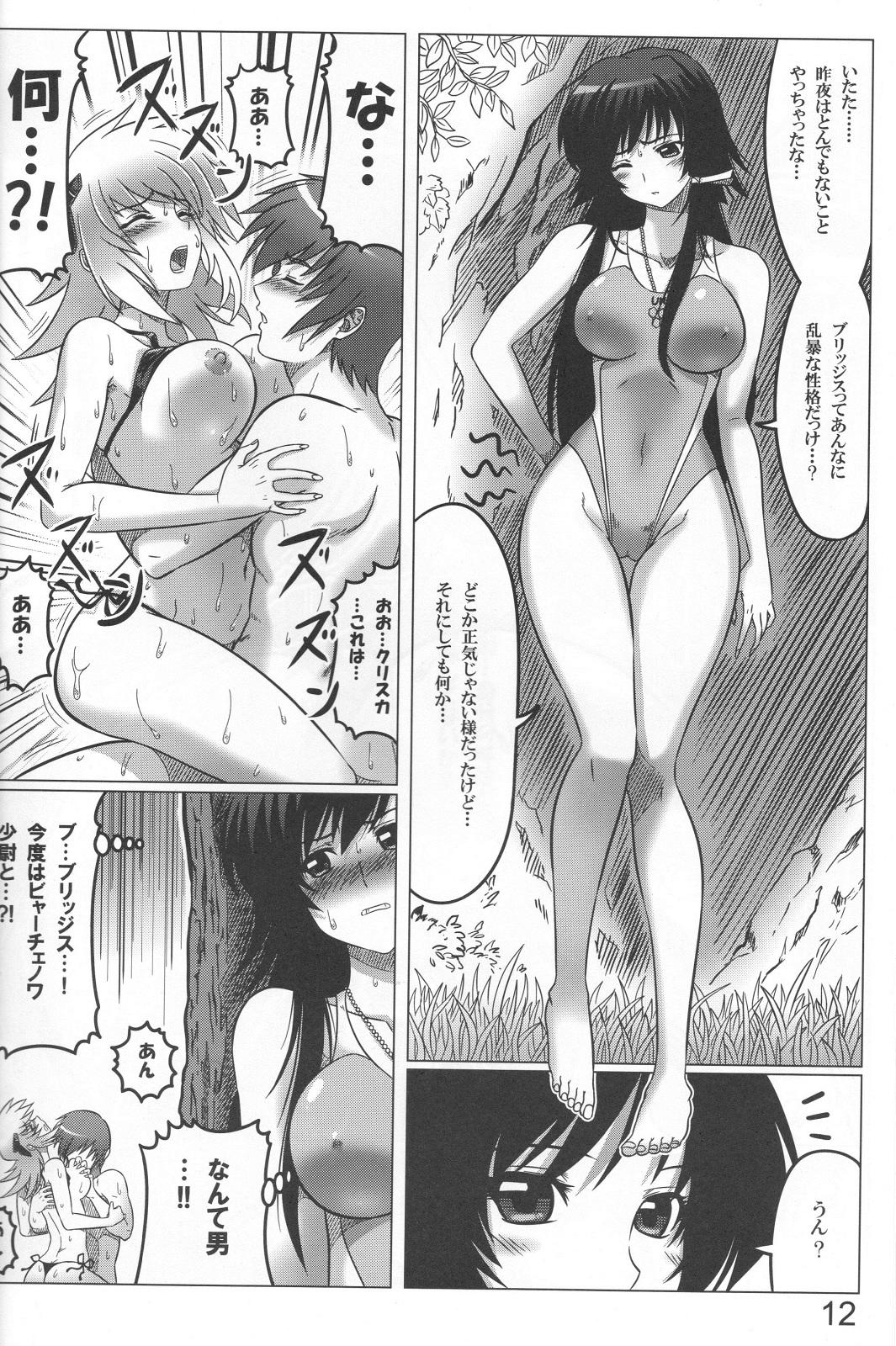 Solo Girl Intermission H - Muv luv alternative total eclipse Guys - Page 12