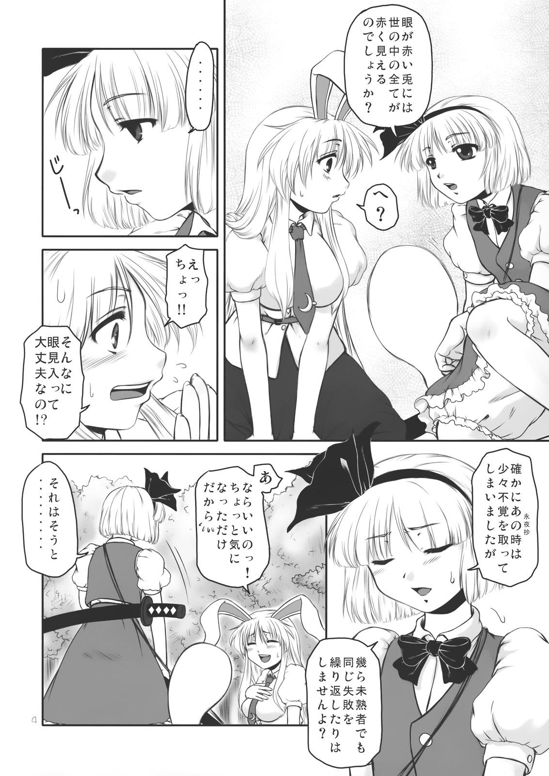 Interracial Sex Guchoku Immoral - Touhou project Uniform - Page 4