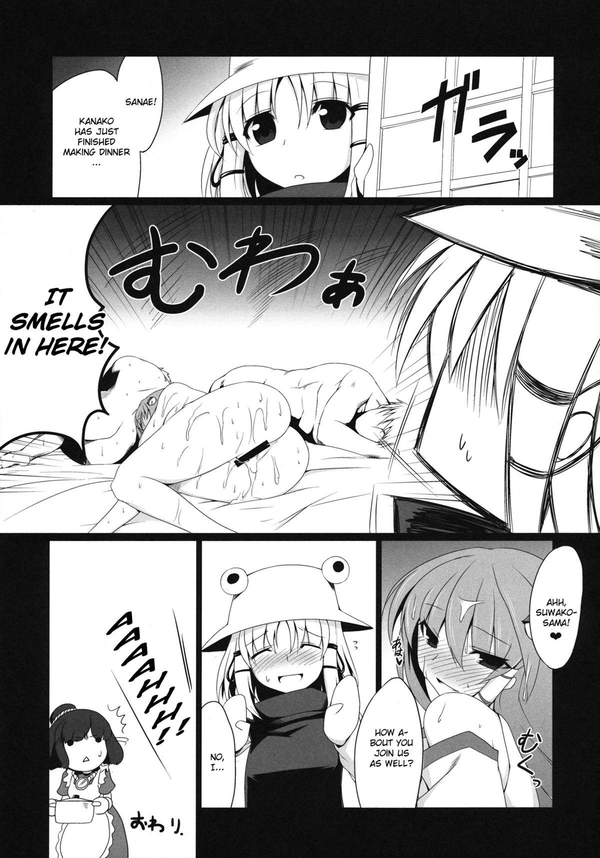 Gaygroupsex Sanaecchi! - Touhou project Pussy - Page 16