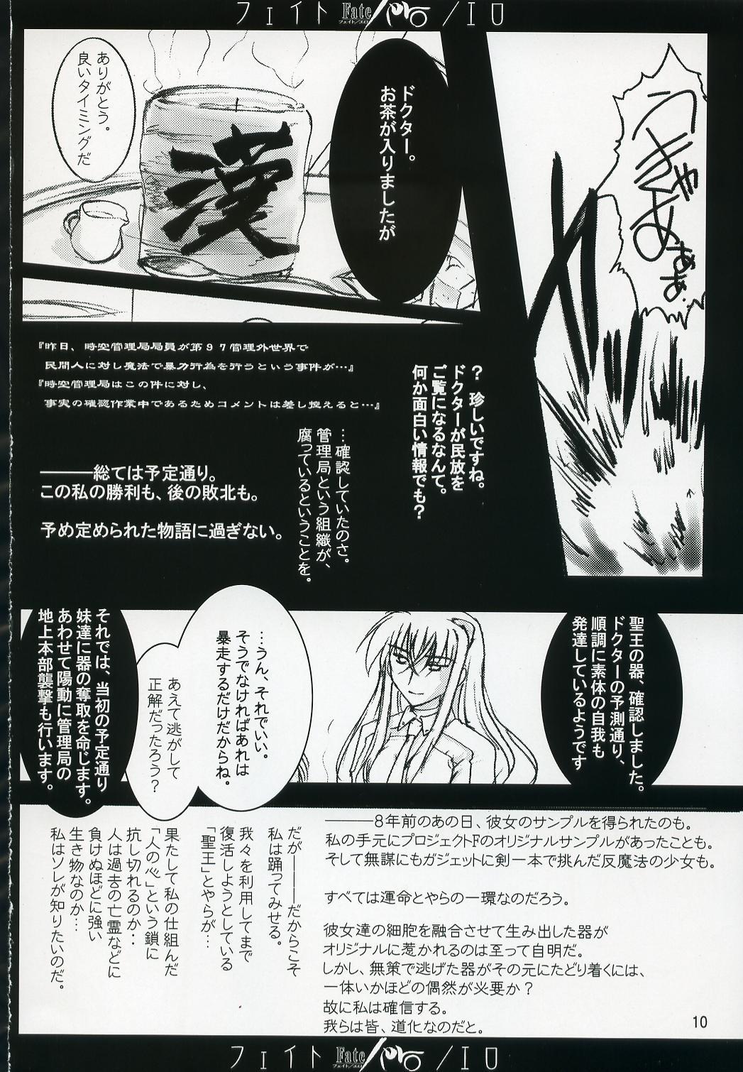 Putaria Fate/ero - Mahou shoujo lyrical nanoha Neighbor - Page 9