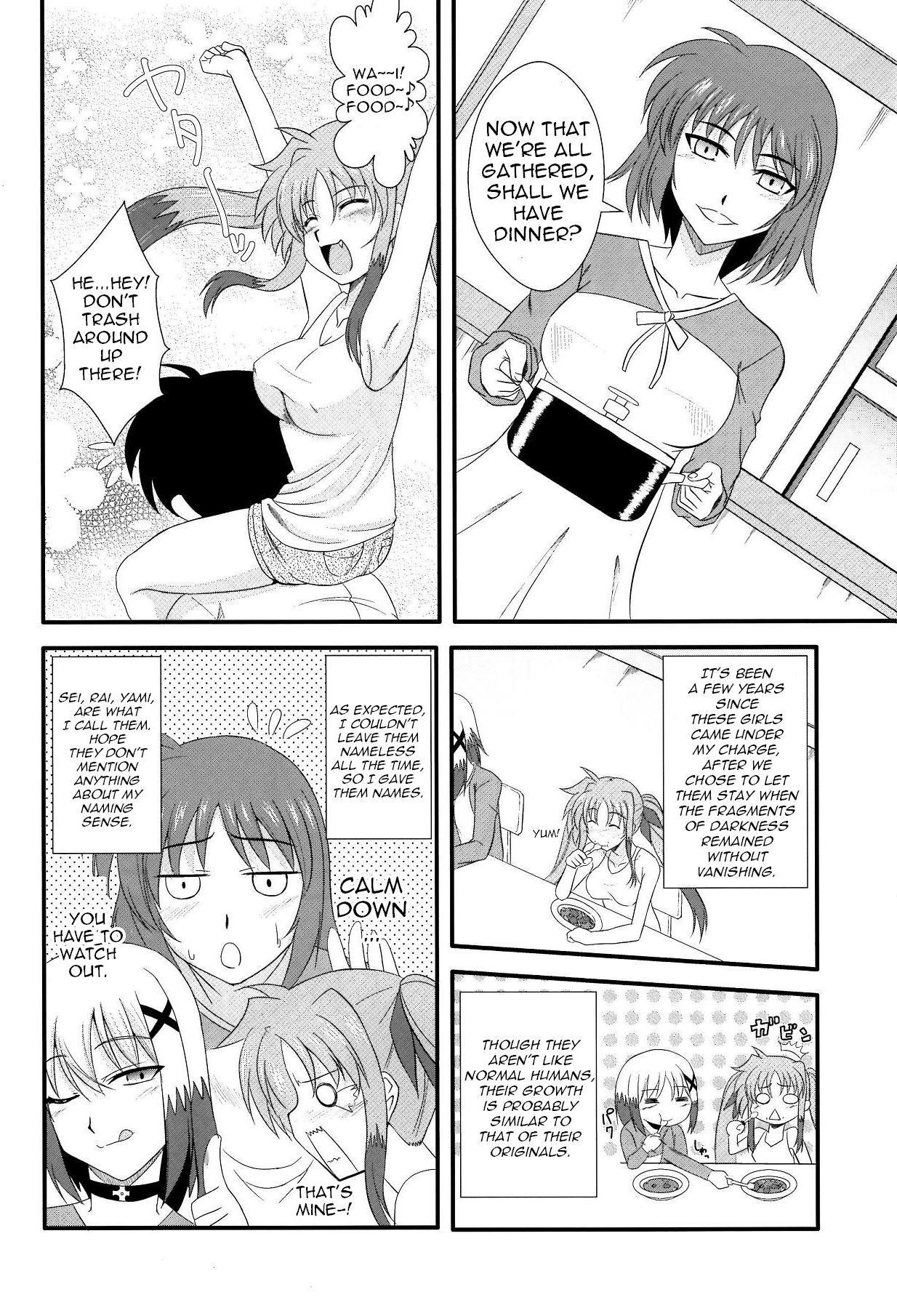 Belly Material Station - Mahou shoujo lyrical nanoha Buceta - Page 3