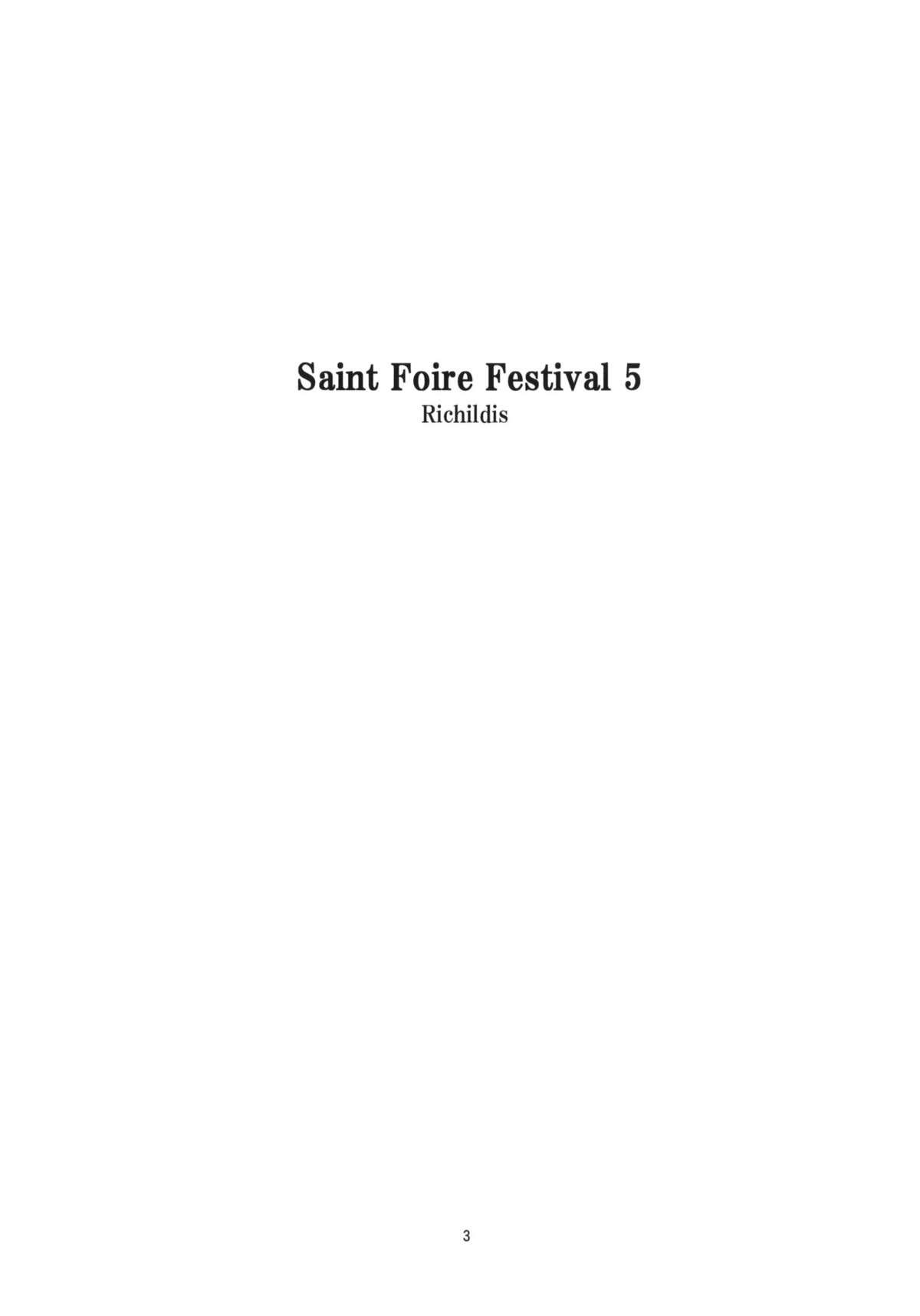 Saint Foire Festival 5 1