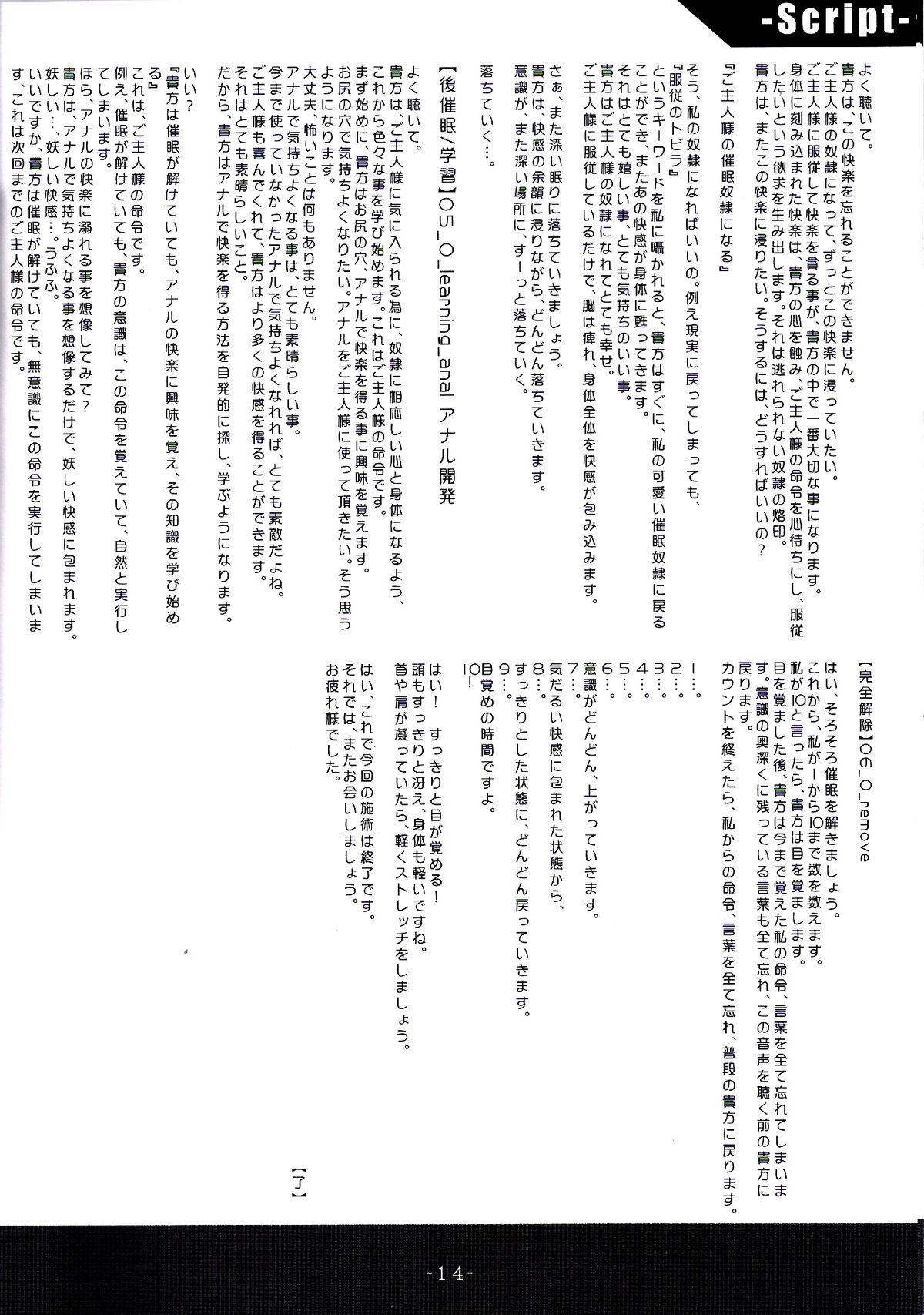 (C80) [Es.Lab] Saimin [Onsei] de Asobou!! 14