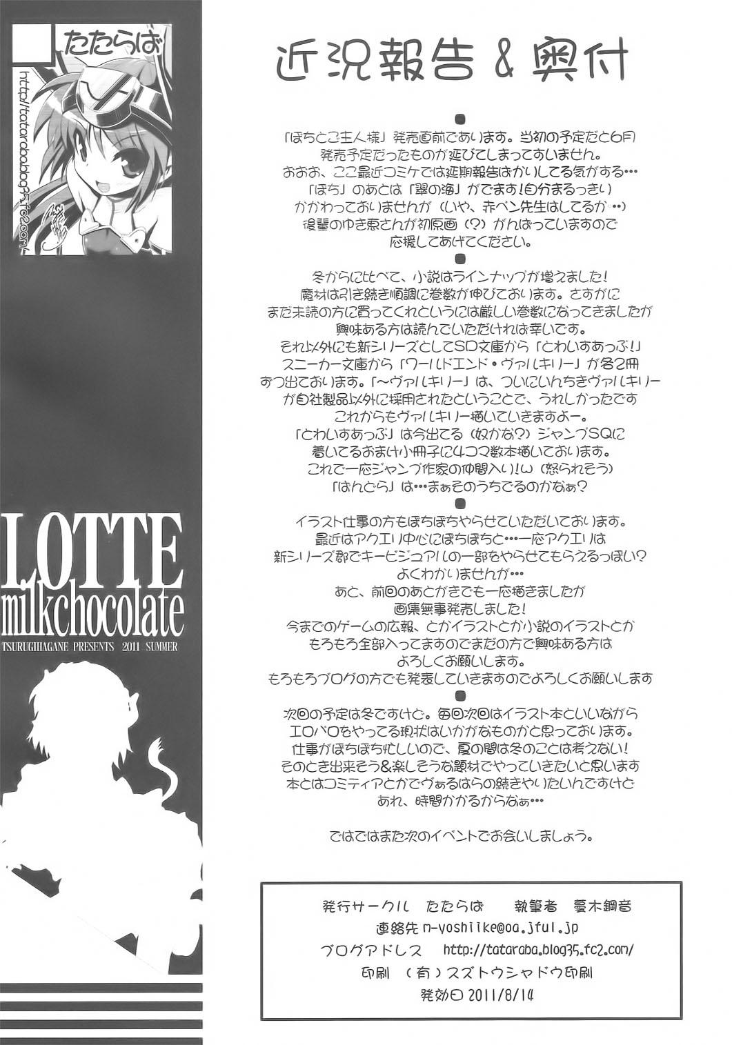 Hunks LOTTE milkchocolate - Lotte no omocha Female - Page 23