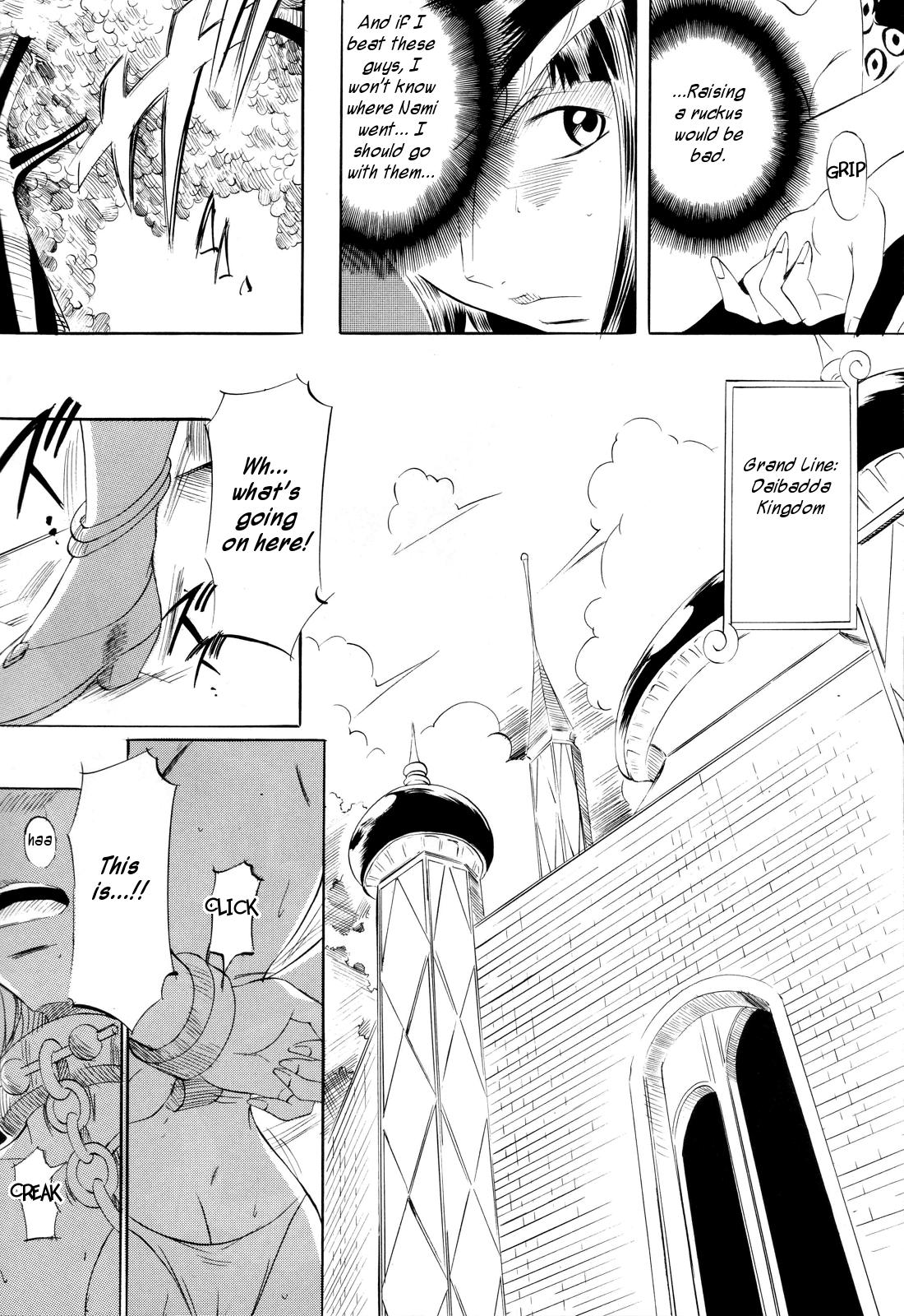 Stepsiblings Piece of Girl's kan2 Nami-Robi Hen - One piece Dick Sucking - Page 5
