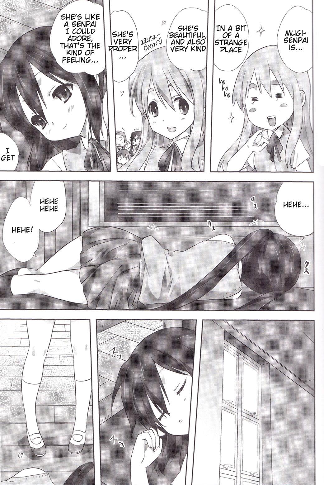 Young Mugi to Azu Zenpen - K-on Tites - Page 6