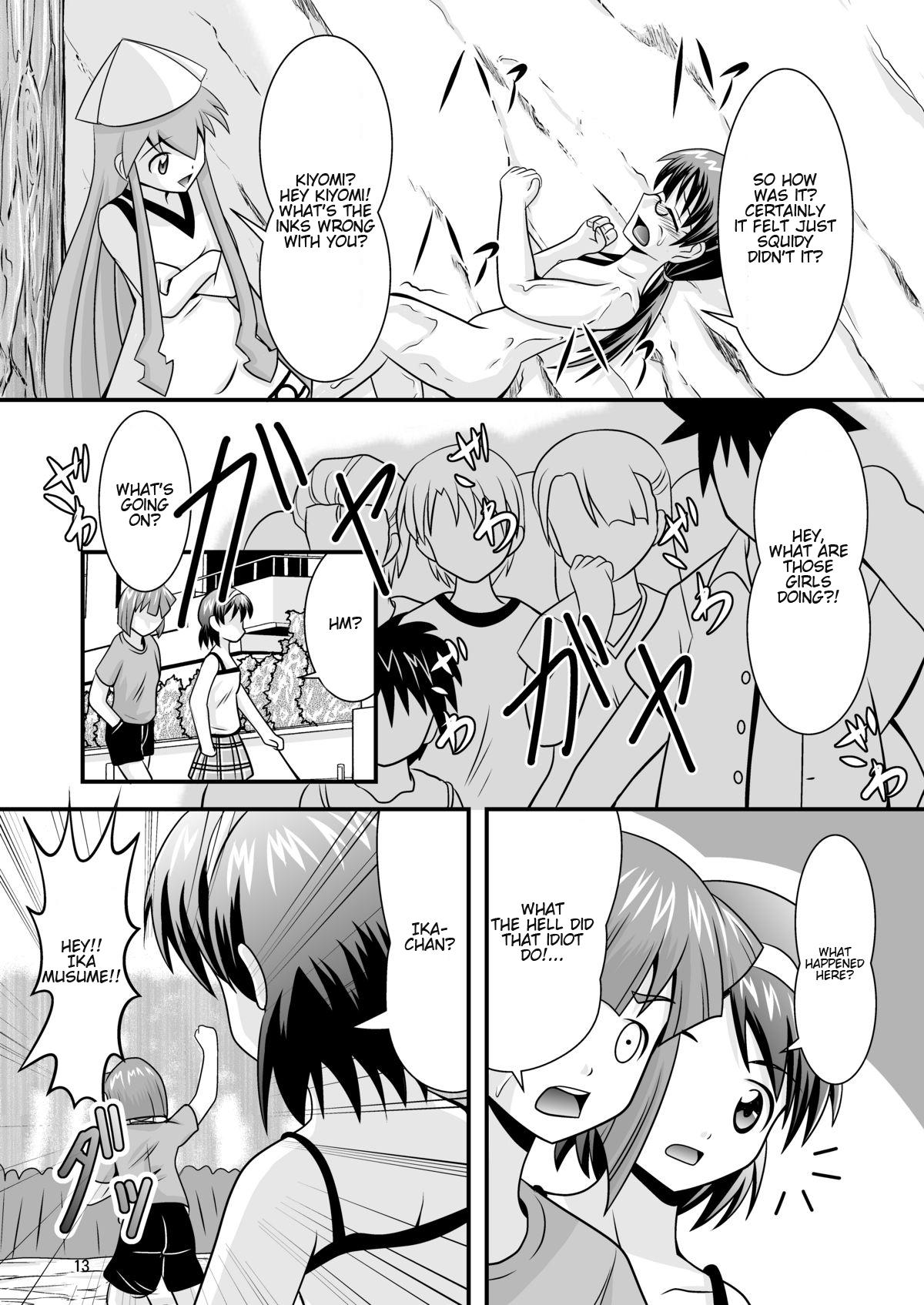 Fit Kiyomi to Sanae to Ika-chan to! - Shinryaku ika musume Stepson - Page 13