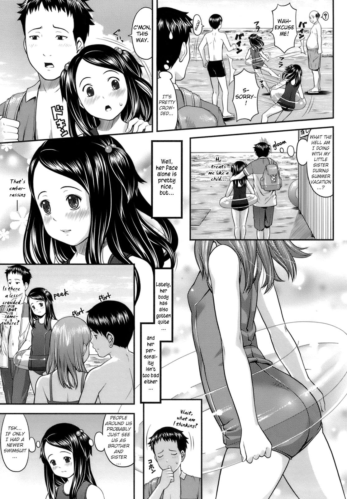 Teentube Onii-chan to Natsu! Penis Sucking - Page 3