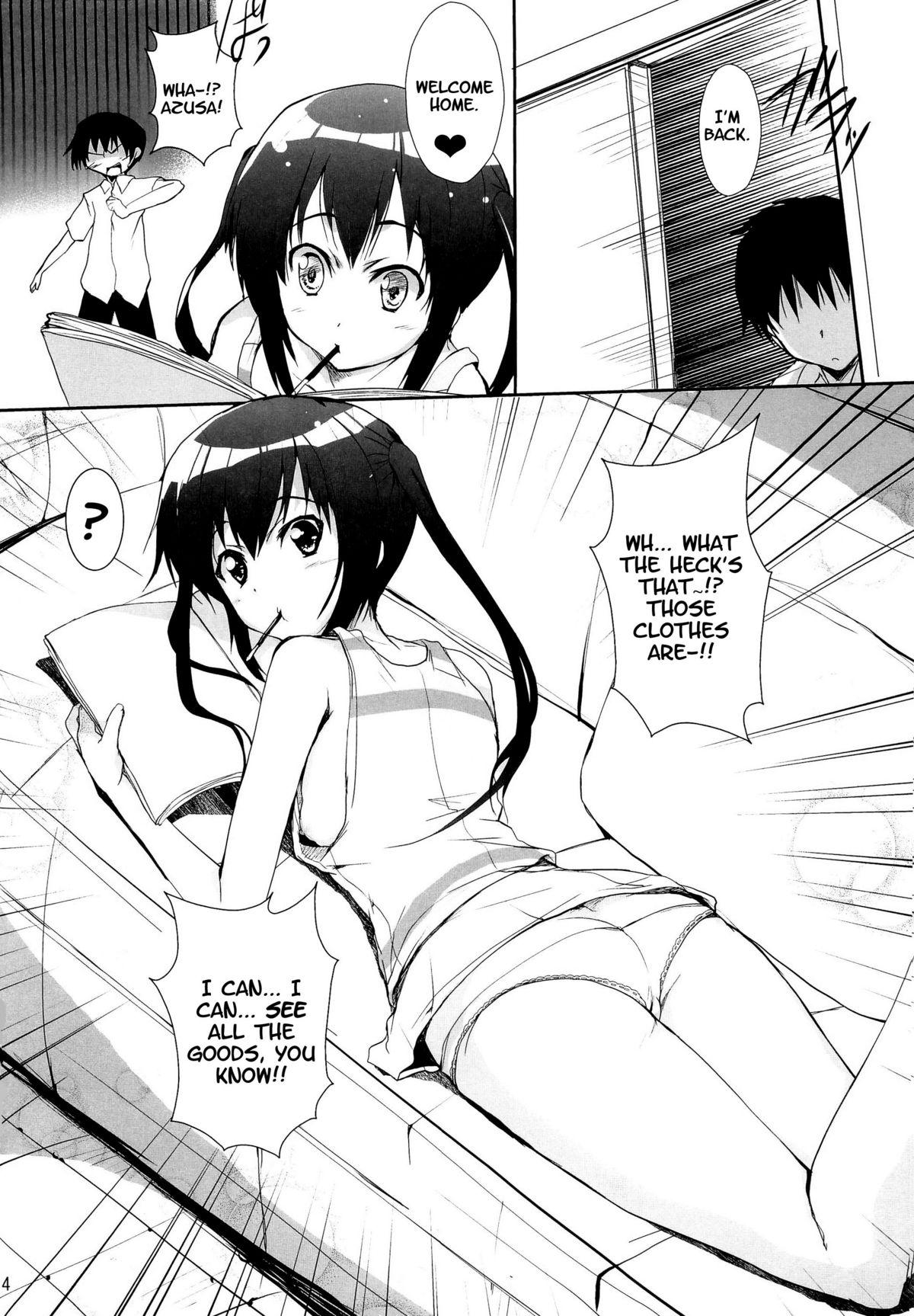 Girl Zoku - Ore no Gimai ga Azunyan Wake ga Nai - K-on Teenage Girl Porn - Page 4