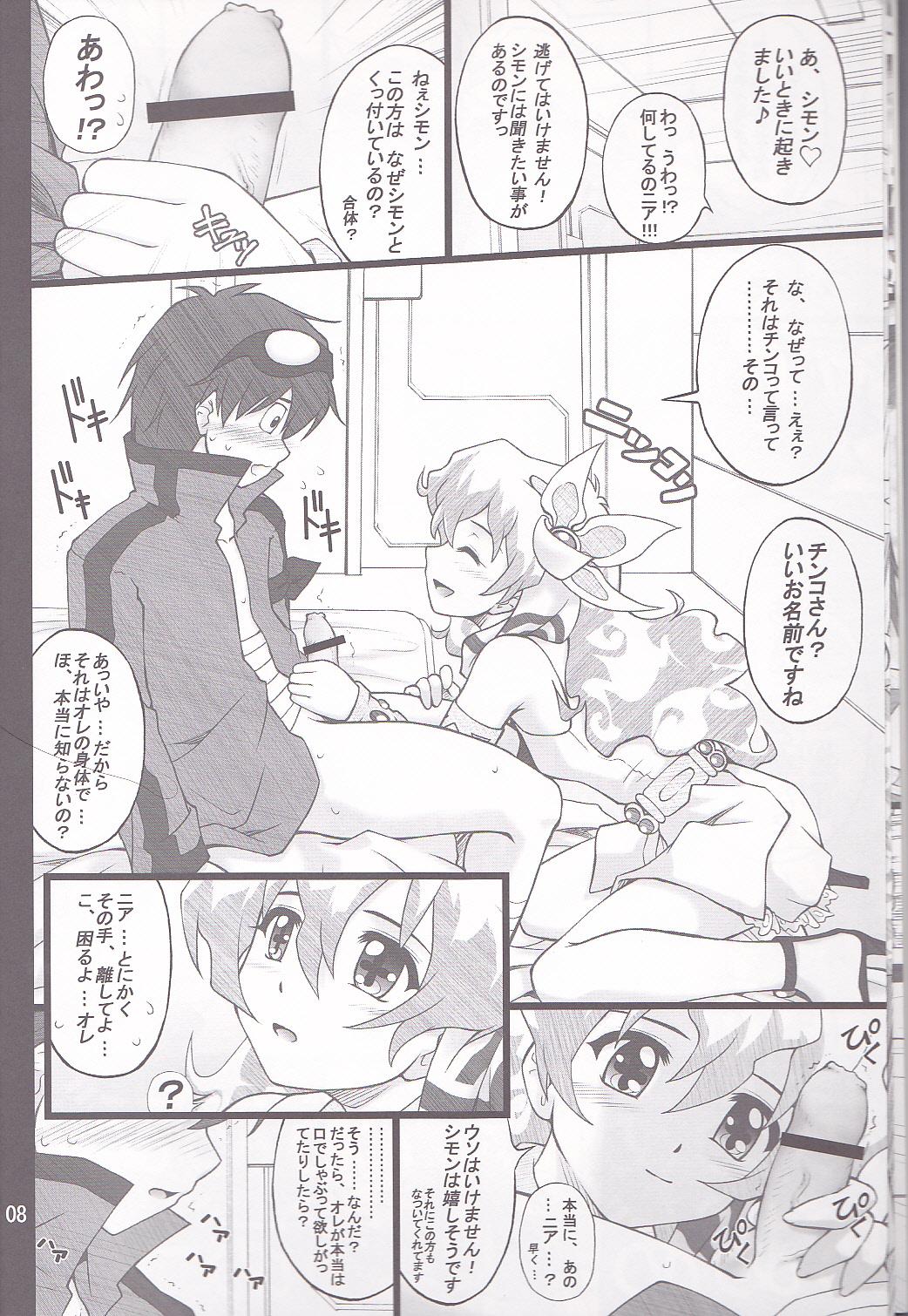 Oral Sex Oikari Nia-chan - Tengen toppa gurren lagann Anime - Page 8
