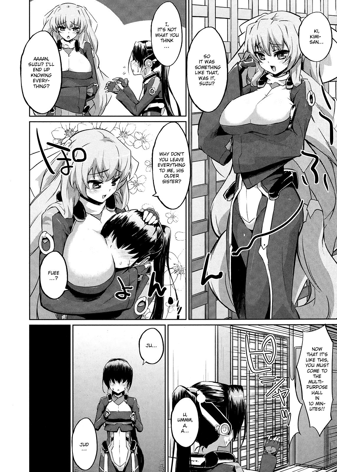 Outdoors Suzu to Gutei to Baka Ane to | Suzu and a Stupid Younger Brother and Older Sister - Kyoukai senjou no horizon Students - Page 3