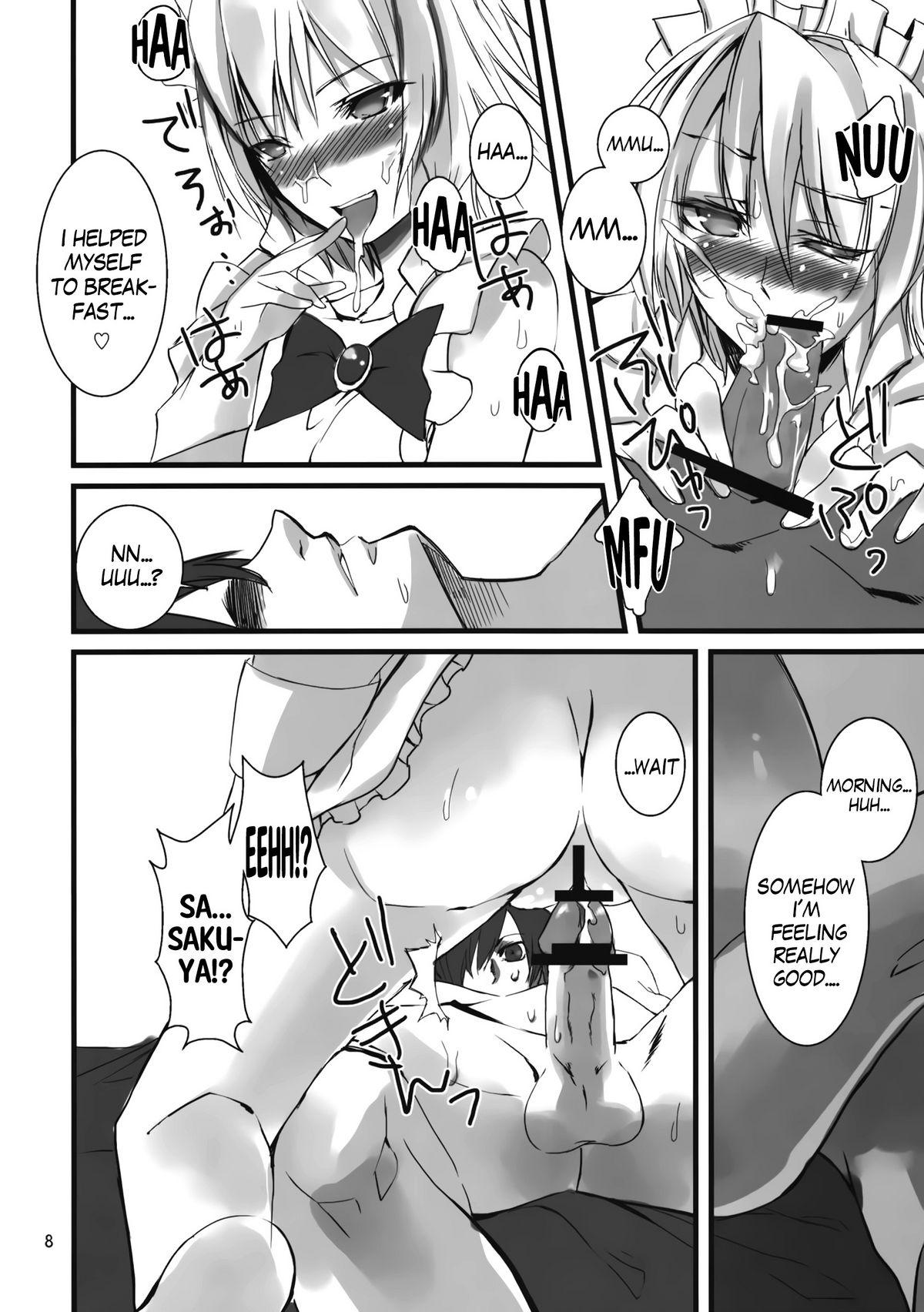 Amateur Sex 1 day my maid - Touhou project Petite - Page 8