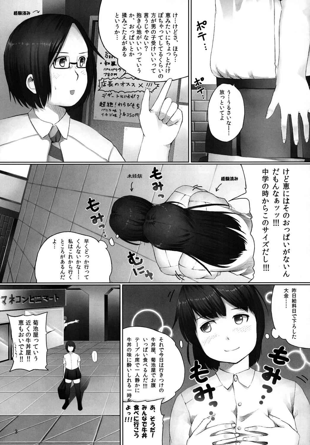 Nena OVER REV - Oogui Musumetachi no Hibi 2 Cumfacial - Page 4